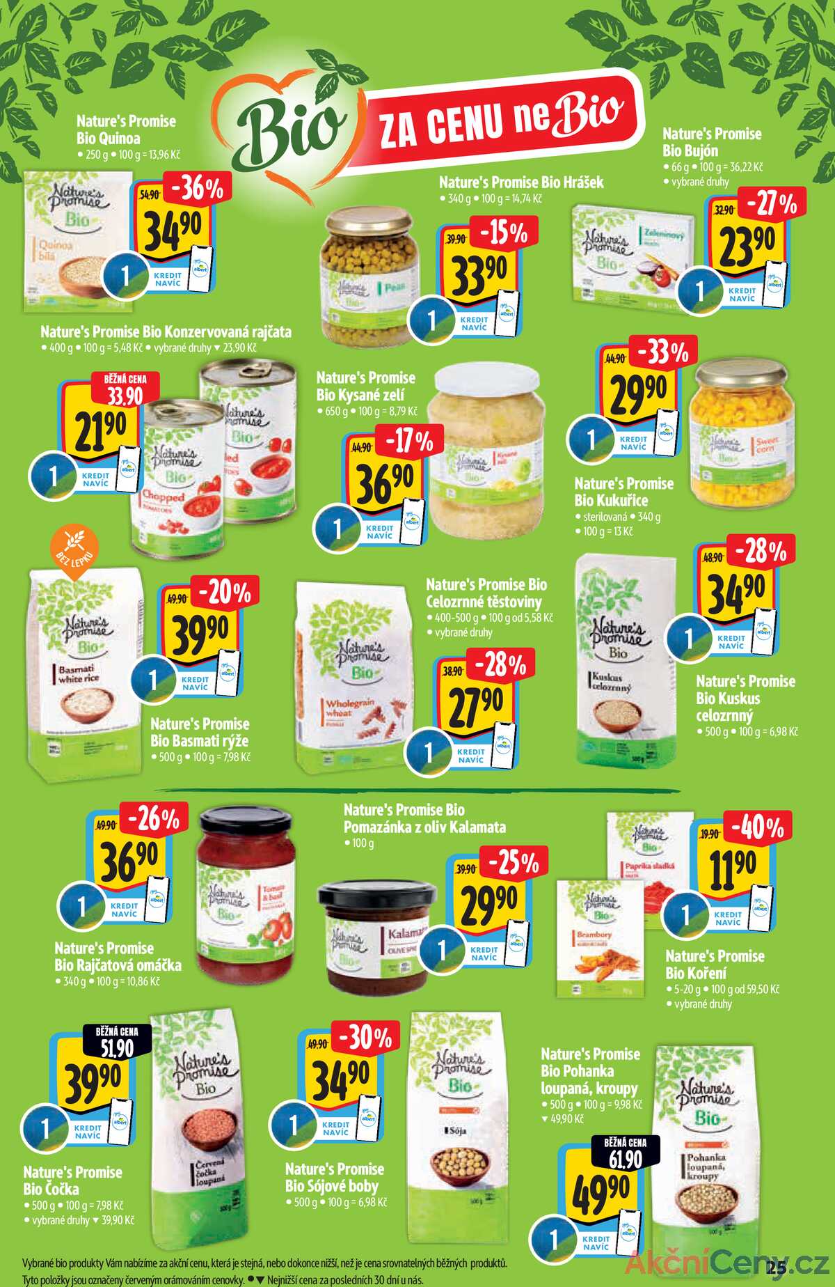 Albert  Hypermarket katalog BIO od 14.5. do 27.5.2025 strana 25