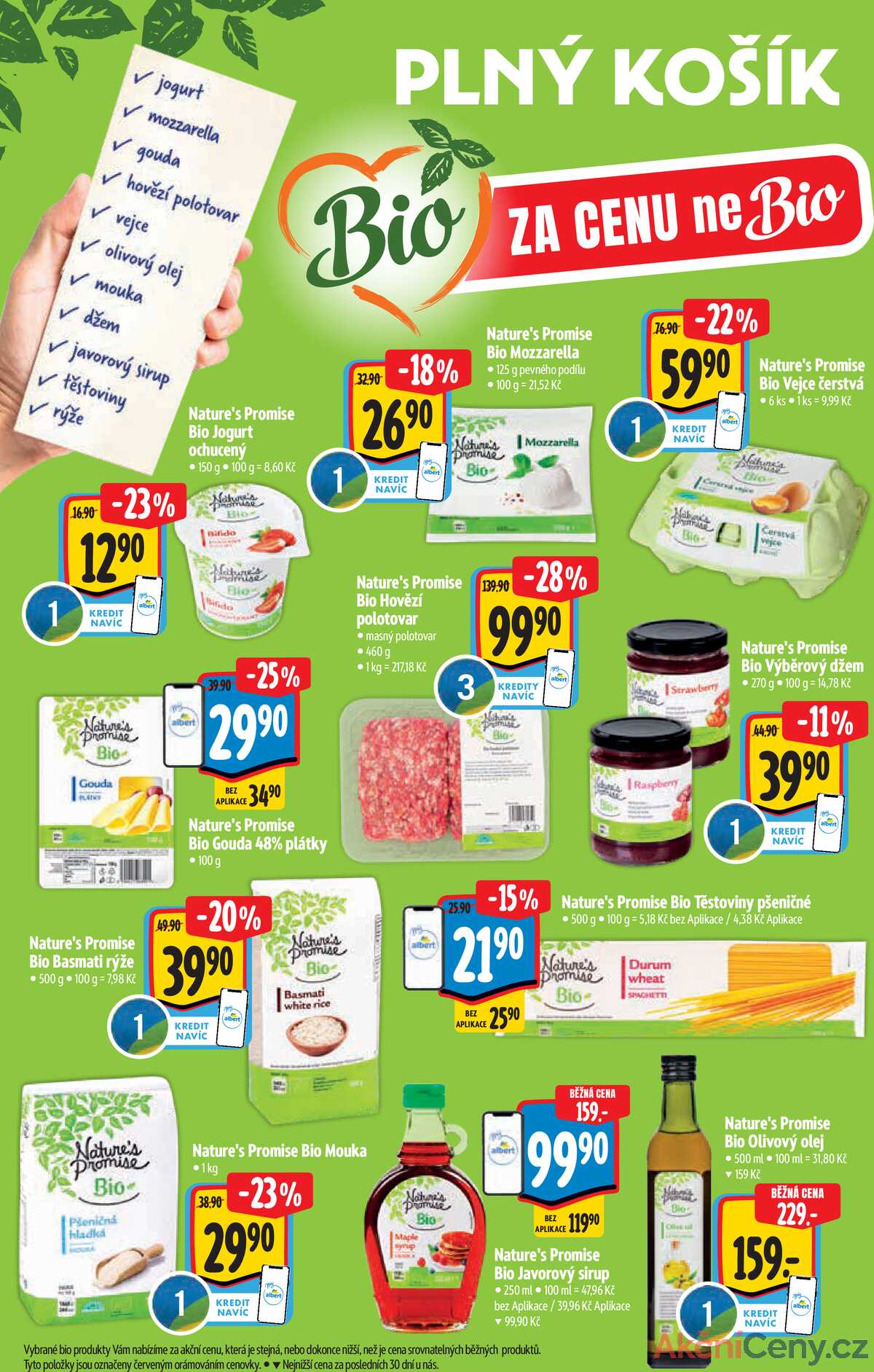 Albert  Hypermarket katalog BIO od 14.5. do 27.5.2025 strana 30