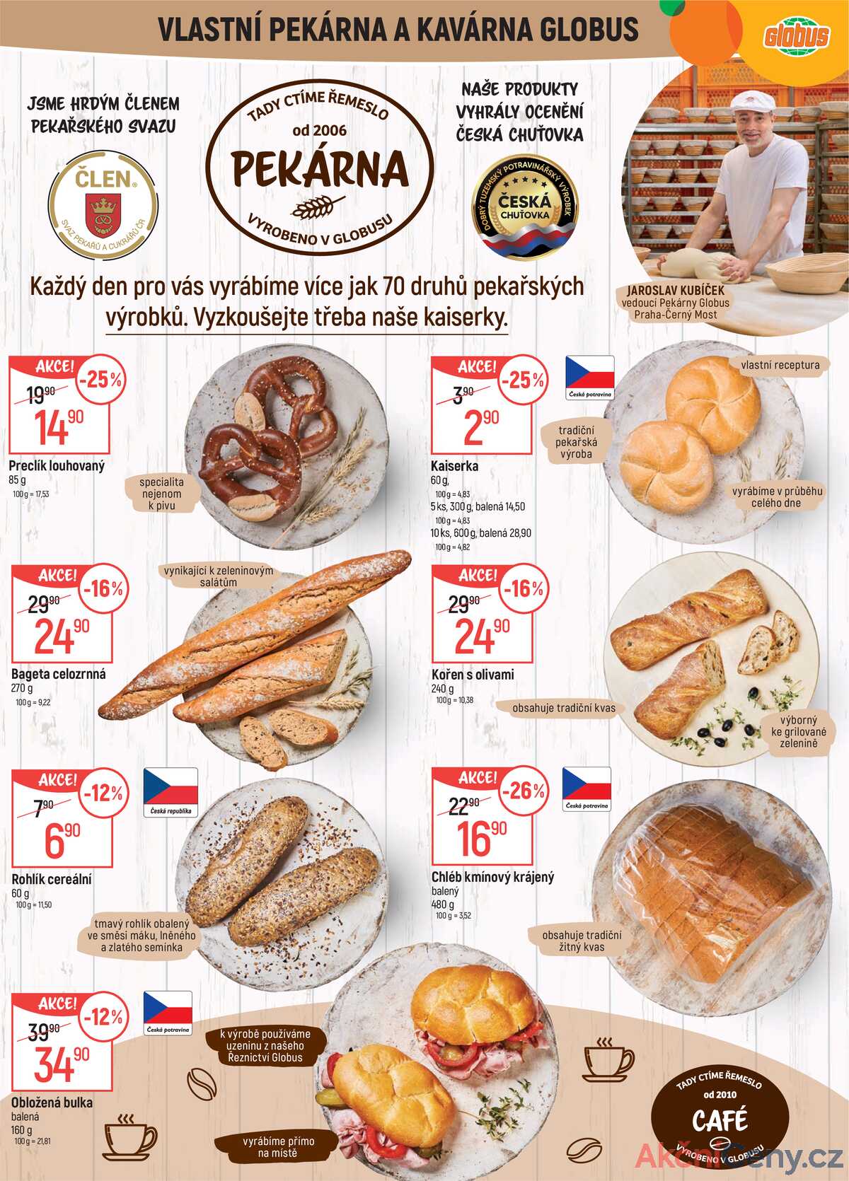Akční leták Globus 14.5. - 20.5.2025 - Globus Praha - Centrum Černý Most strana 6