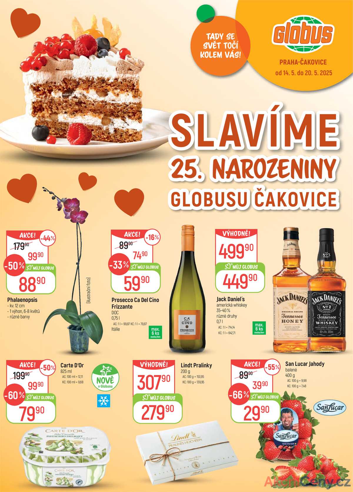 Akční leták Globus 14.5. - 20.5.2025 - Globus Praha - Čakovice strana 2