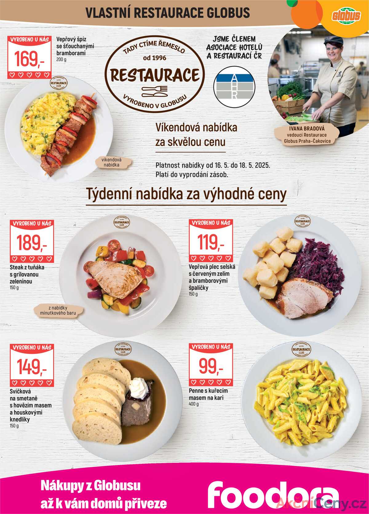 Akční leták Globus 14.5. - 20.5.2025 - Globus Praha - Čakovice strana 11
