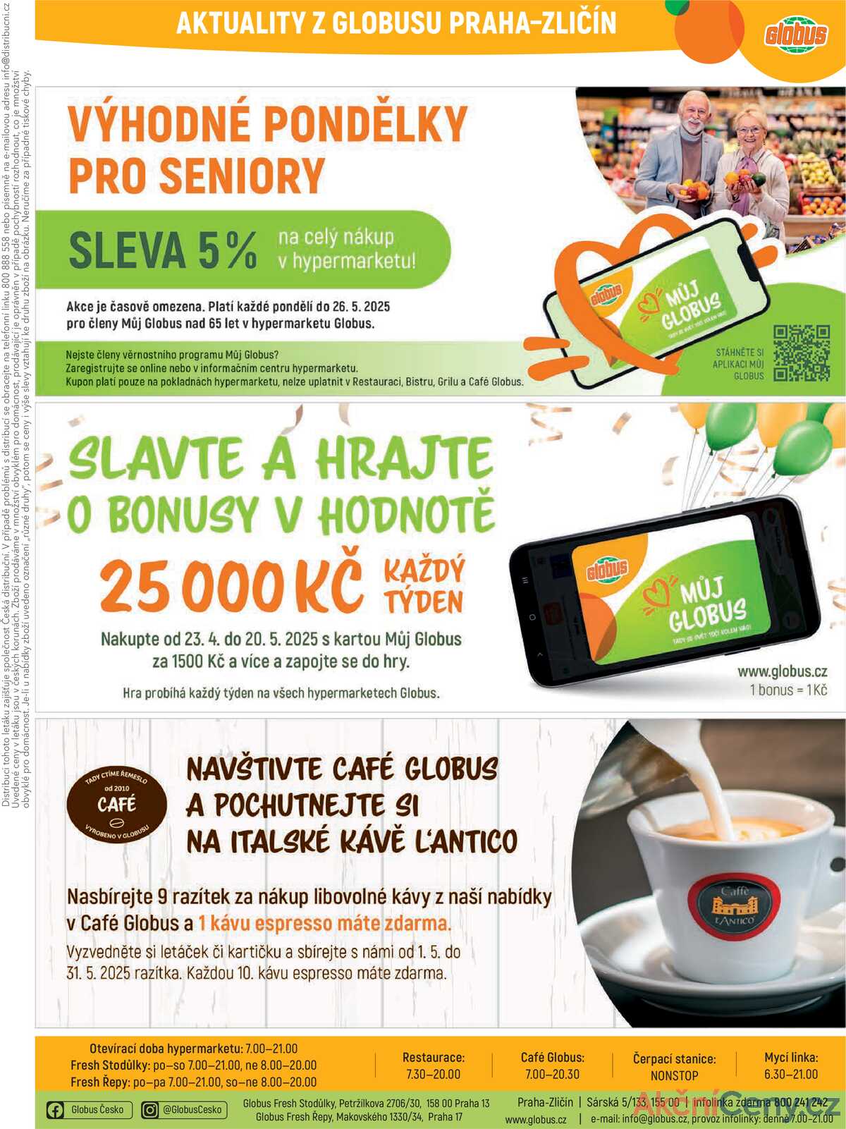 Akční leták Globus 14.5. - 20.5.2025 - Globus Praha - Zličín strana 35