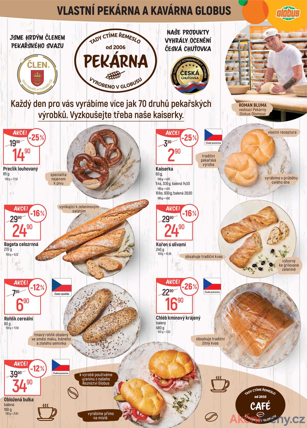 Akční leták Globus 14.5. - 20.5.2025 - Globus Olomouc strana 6