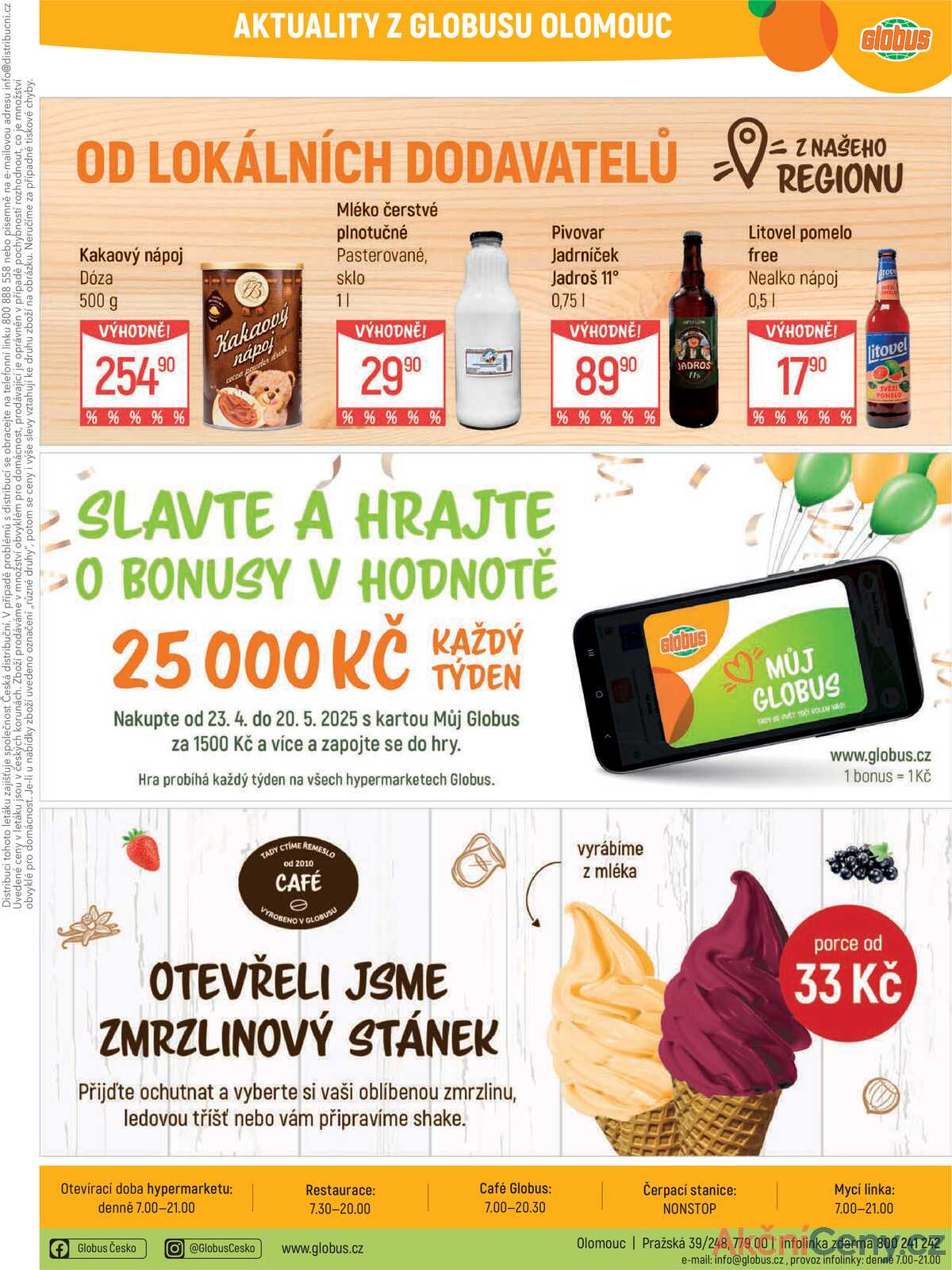 Akční leták Globus 14.5. - 20.5.2025 - Globus Olomouc strana 35