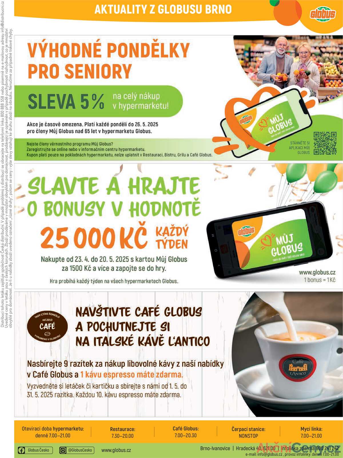 Akční leták Globus 14.5. - 20.5.2025 - Globus Brno Ivanovice strana 35