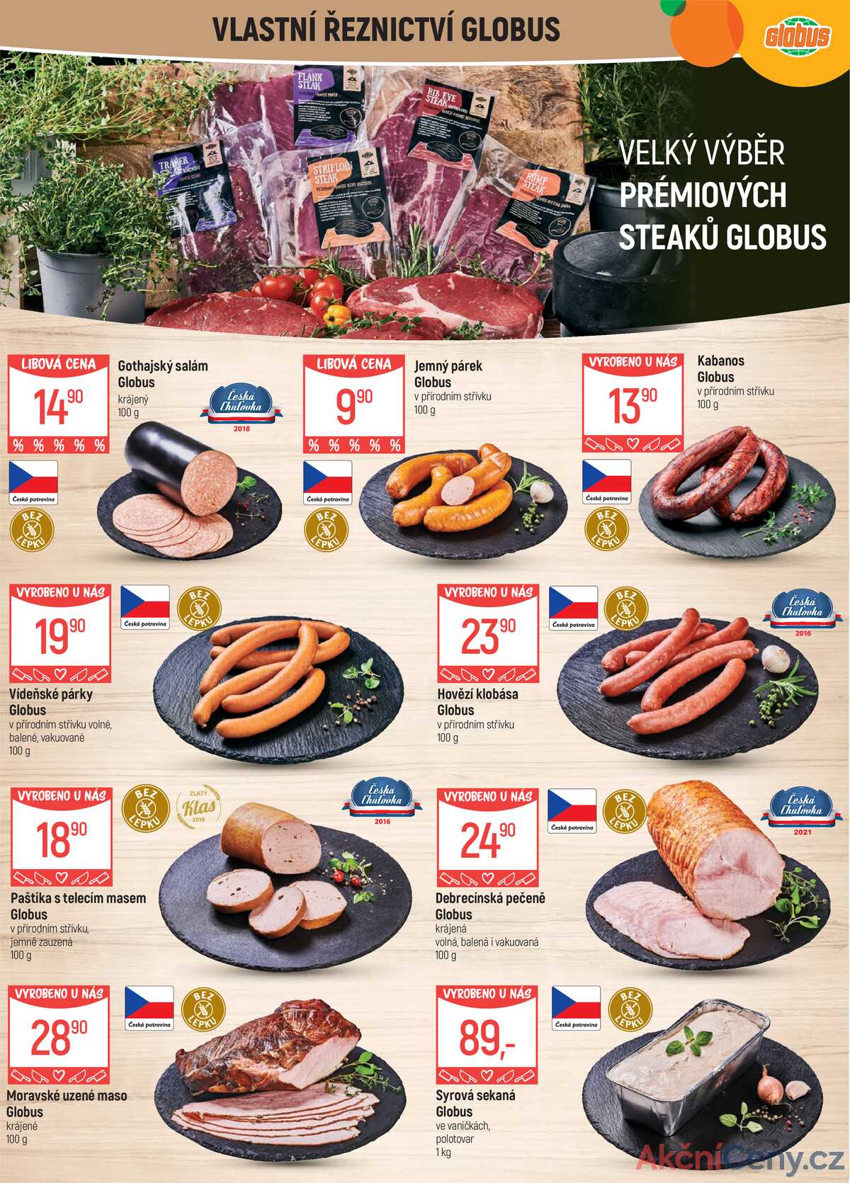 Akční leták Globus 14.5. - 20.5.2025 - Globus Praha - Štěrboholy strana 5