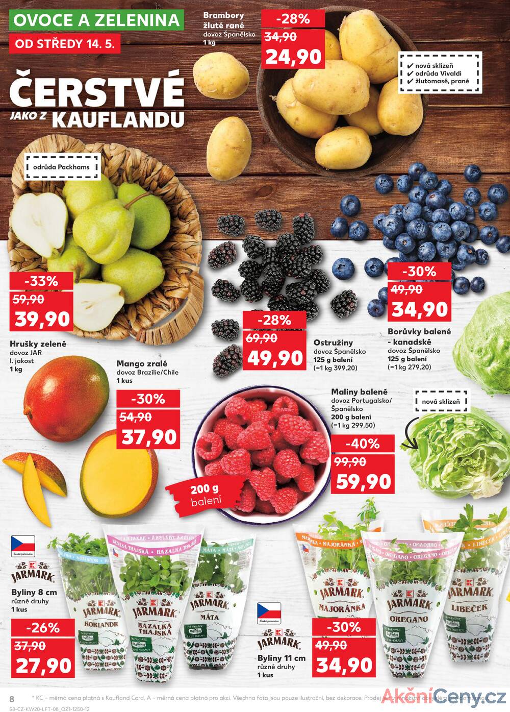 Leták Kaufland - Kaufland 14.5. - 20.5. - Kaufland - Náchod - strana 8