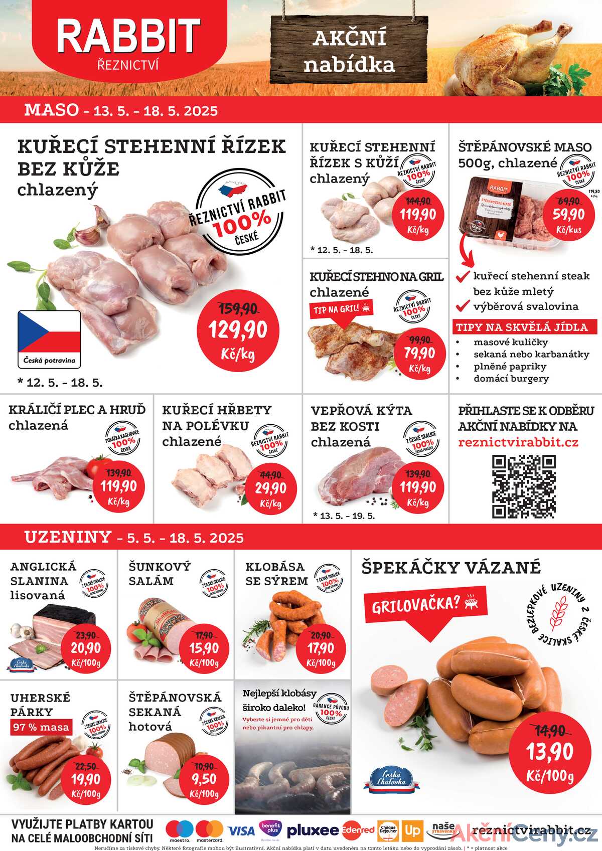 RABBIT řeznictví od 12.5. do 18.5.2025 strana 1