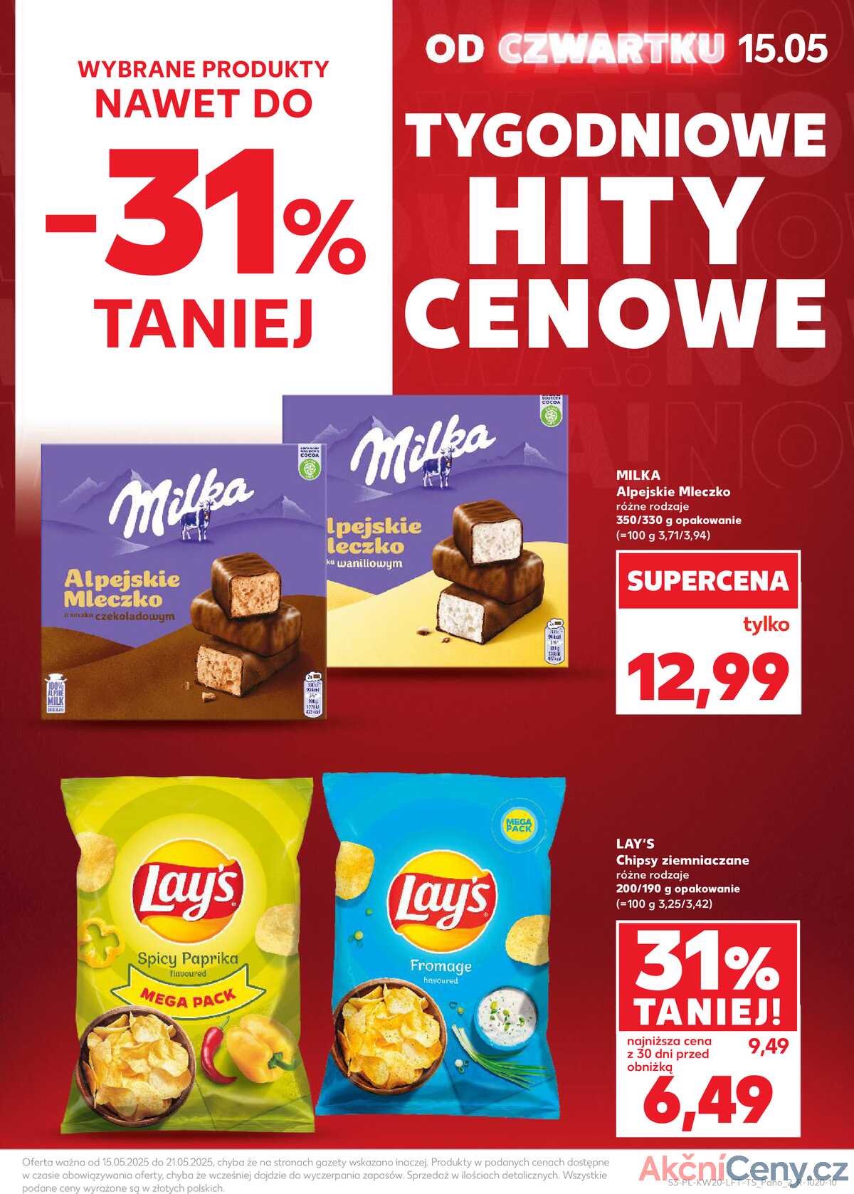 Leták Kaufland Polsko 15.5.-21.5.2025 - Noviny týdne strana 3