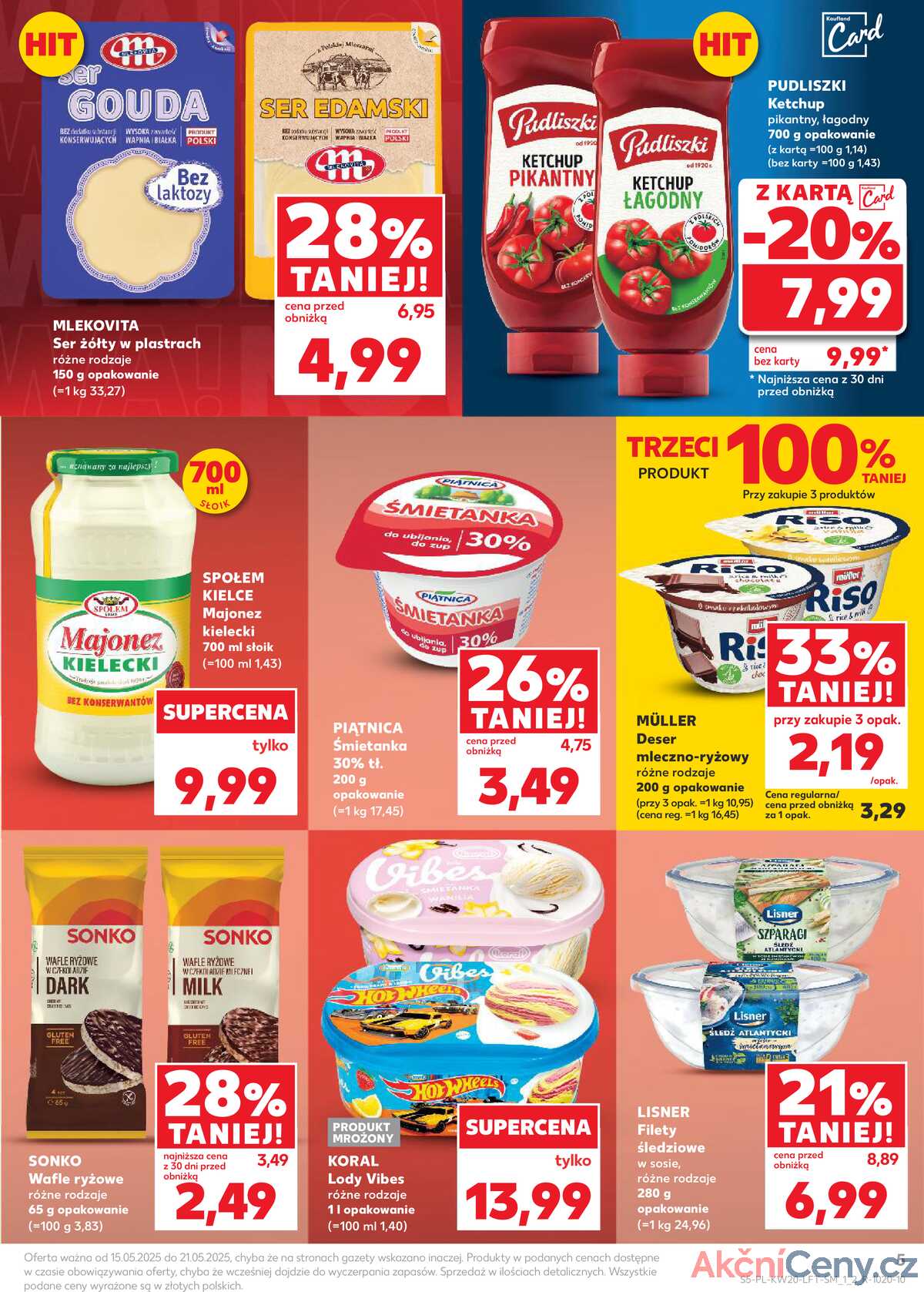 Leták Kaufland Polsko 15.5.-21.5.2025 - Noviny týdne strana 5