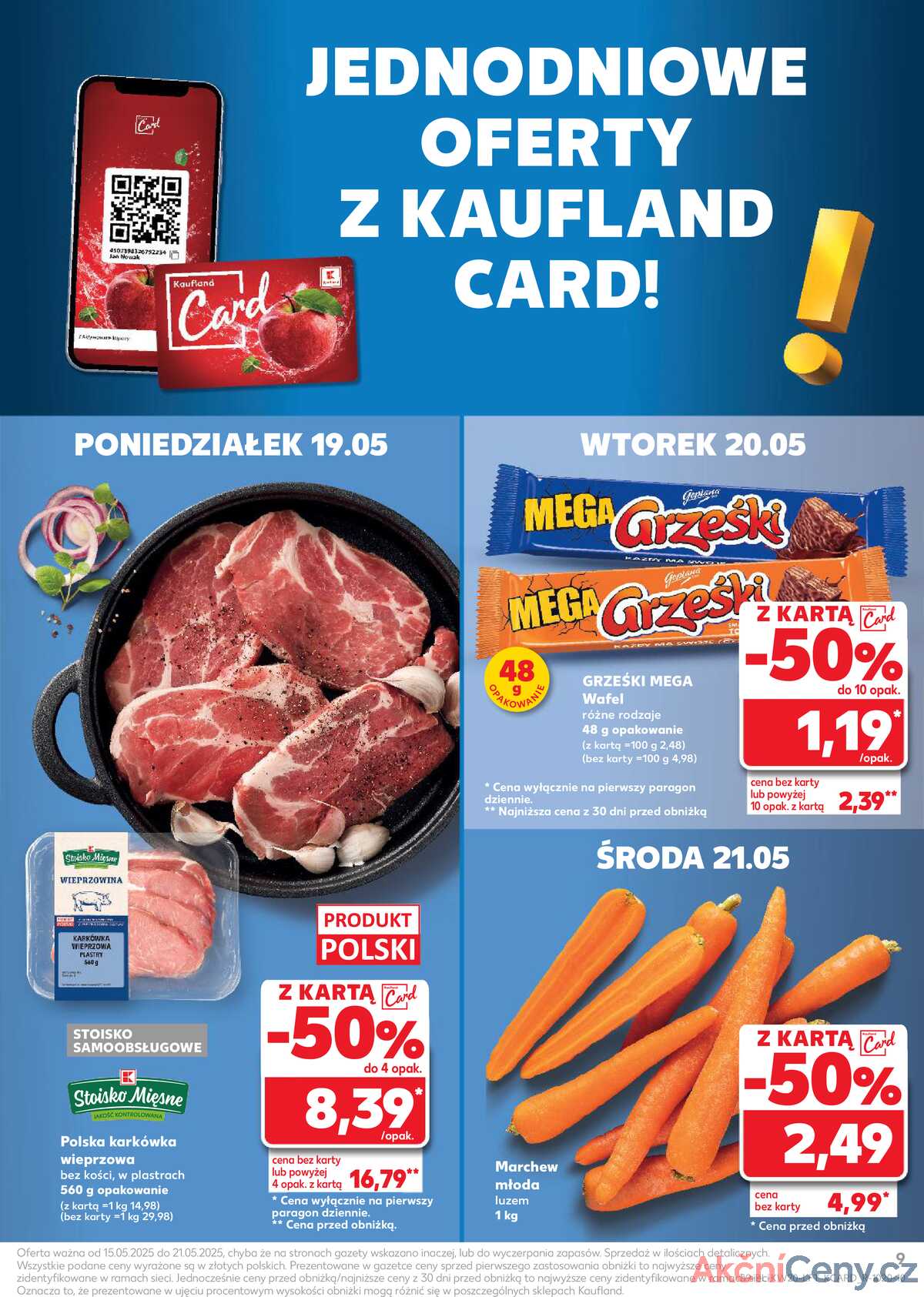 Leták Kaufland Polsko 15.5.-21.5.2025 - Noviny týdne strana 9