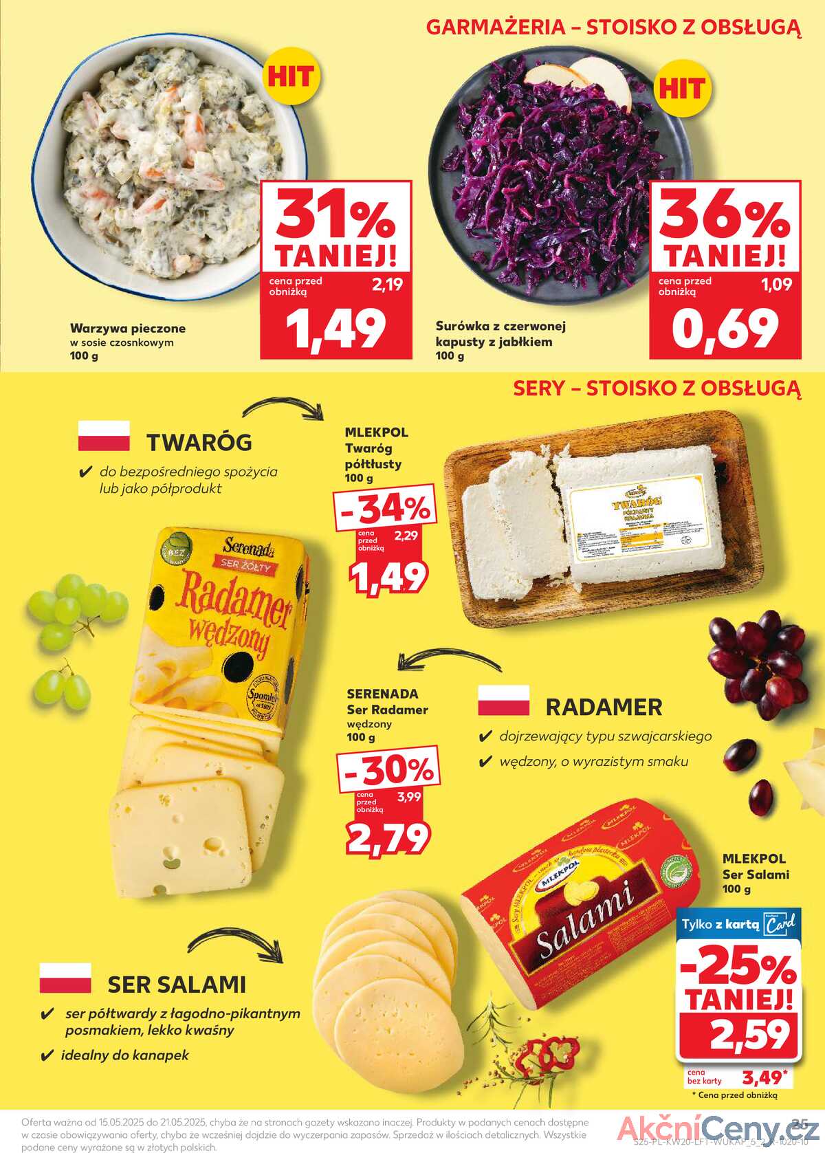 Leták Kaufland Polsko 15.5.-21.5.2025 - Noviny týdne strana 25