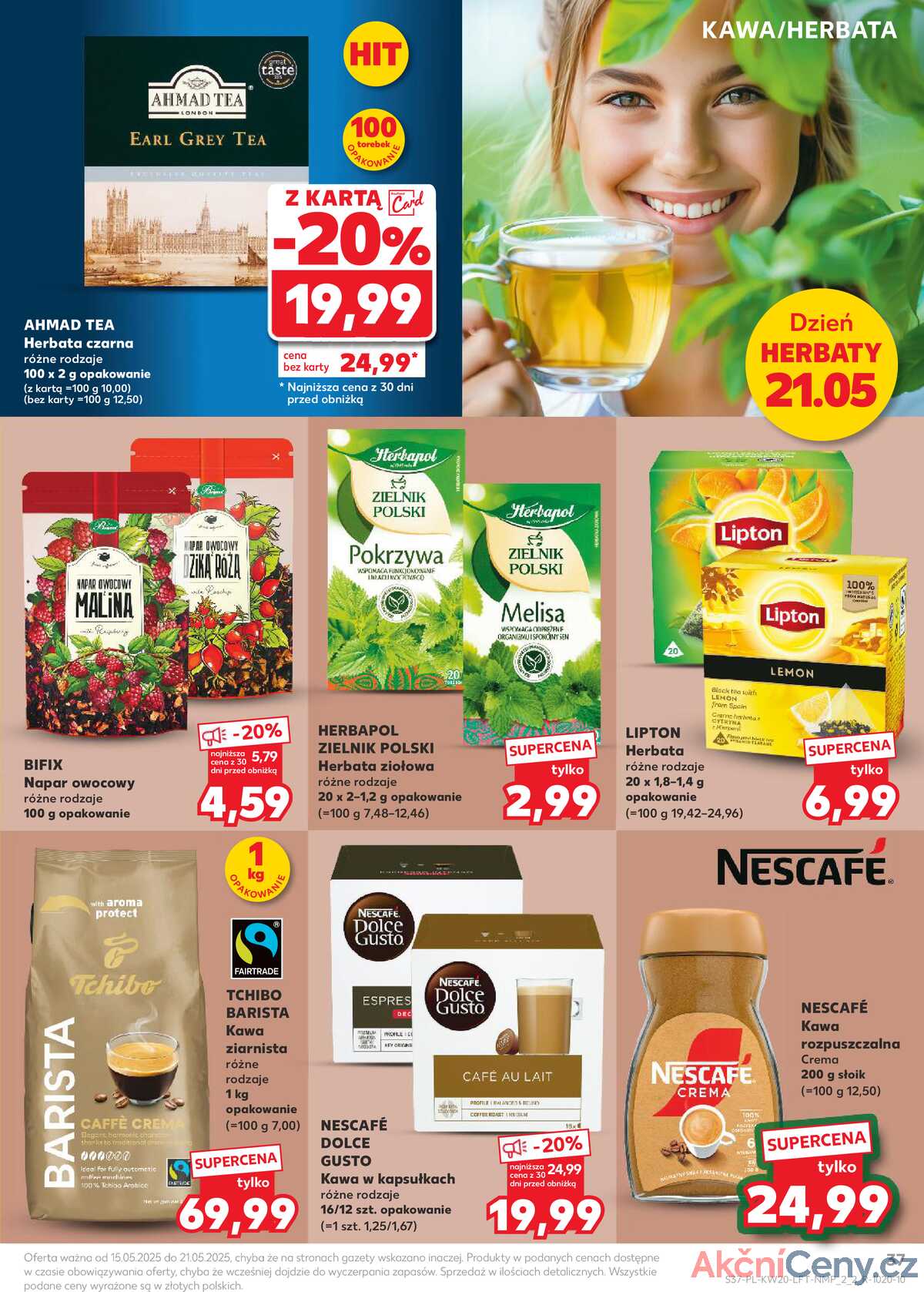 Leták Kaufland Polsko 15.5.-21.5.2025 - Noviny týdne strana 37