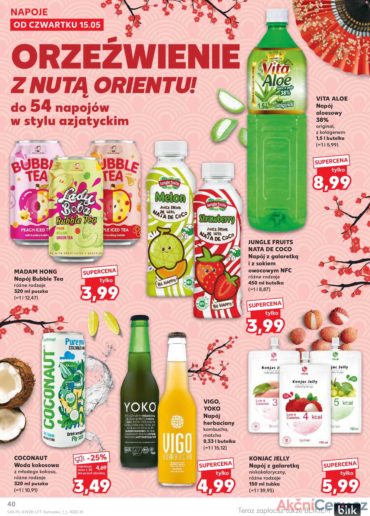 Leták Kaufland Polsko 15.5.-21.5.2025 - Noviny týdne strana 40