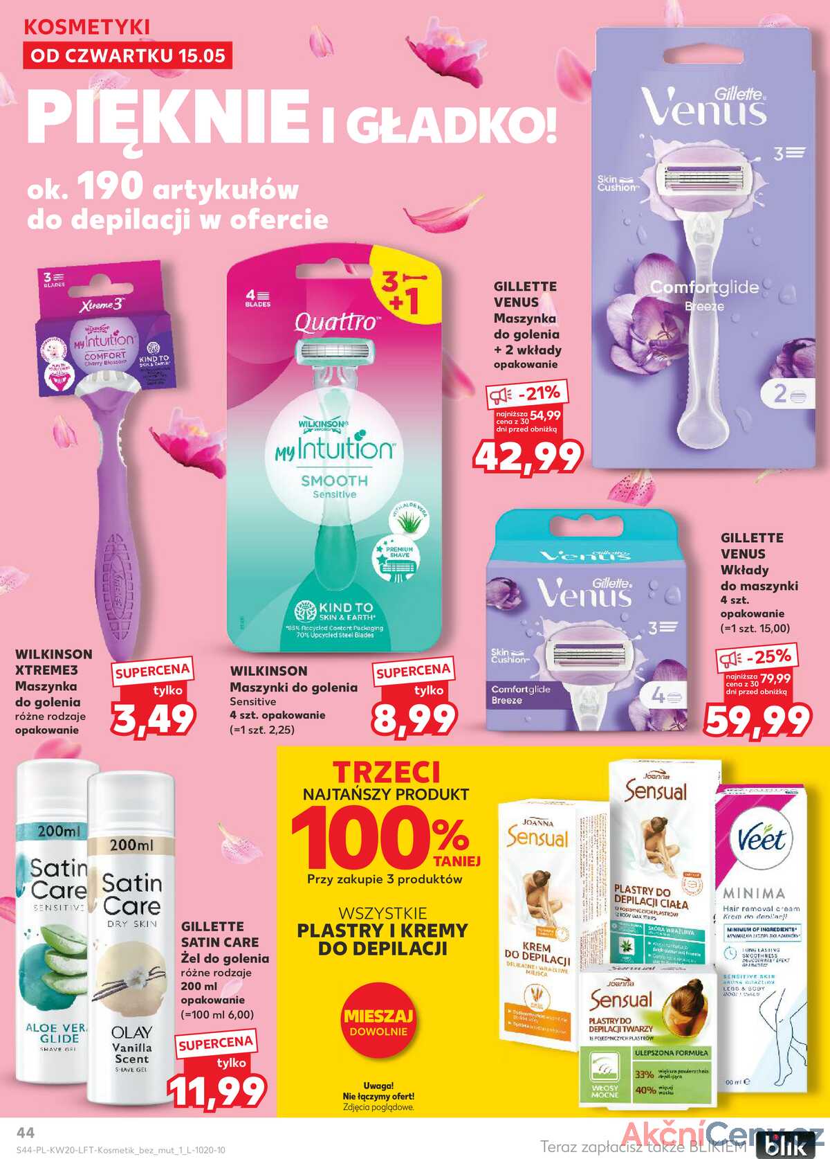 Leták Kaufland Polsko 15.5.-21.5.2025 - Noviny týdne strana 44