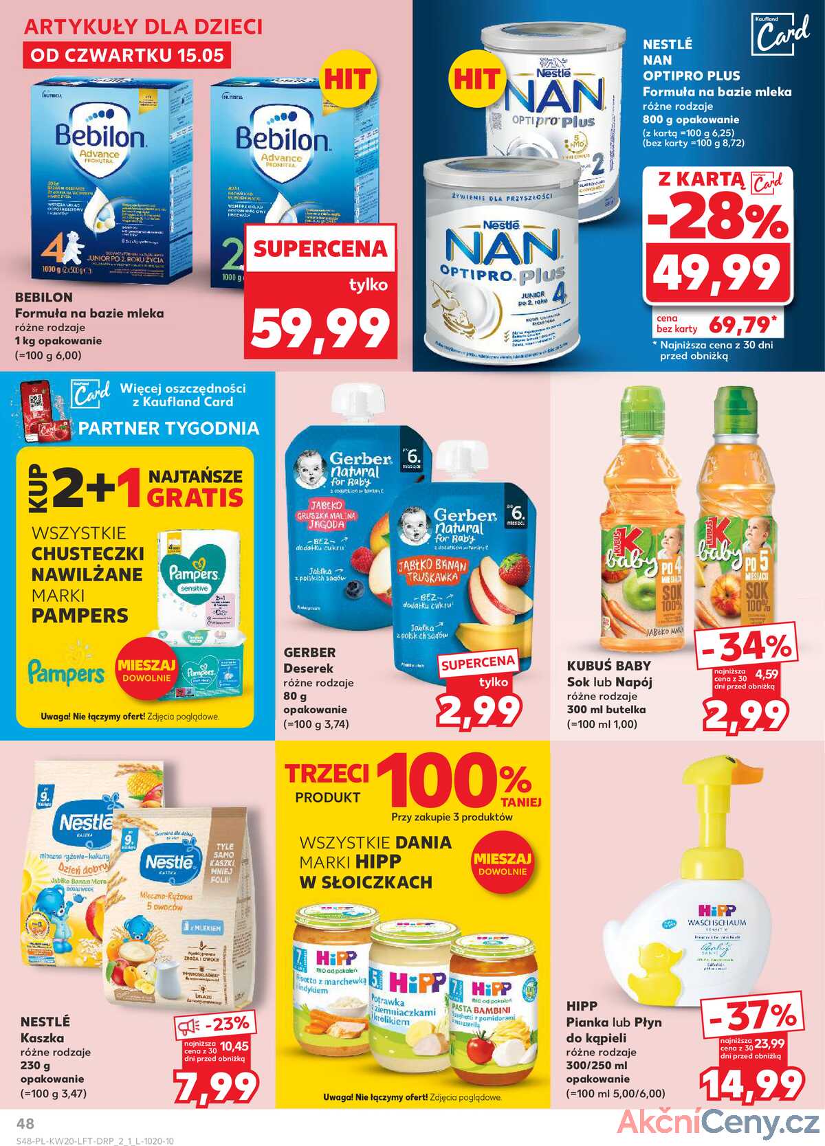 Leták Kaufland Polsko 15.5.-21.5.2025 - Noviny týdne strana 48