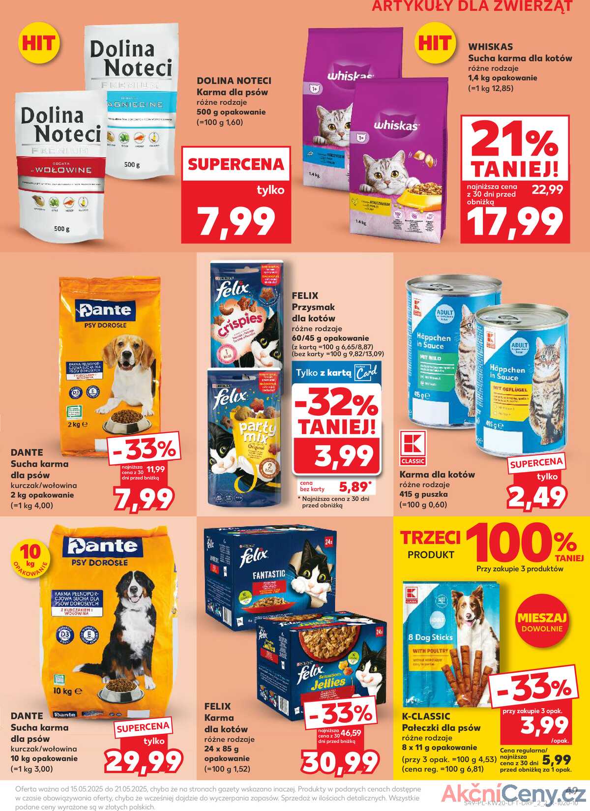 Leták Kaufland Polsko 15.5.-21.5.2025 - Noviny týdne strana 49