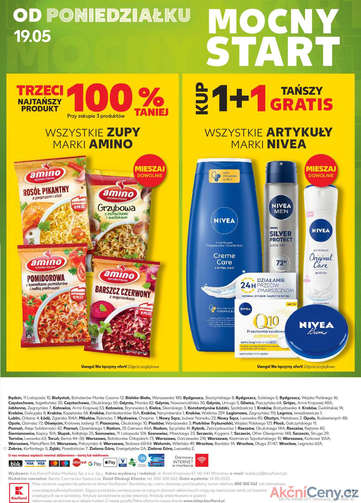 Leták Kaufland Polsko 15.5.-21.5.2025 - Noviny týdne strana 51
