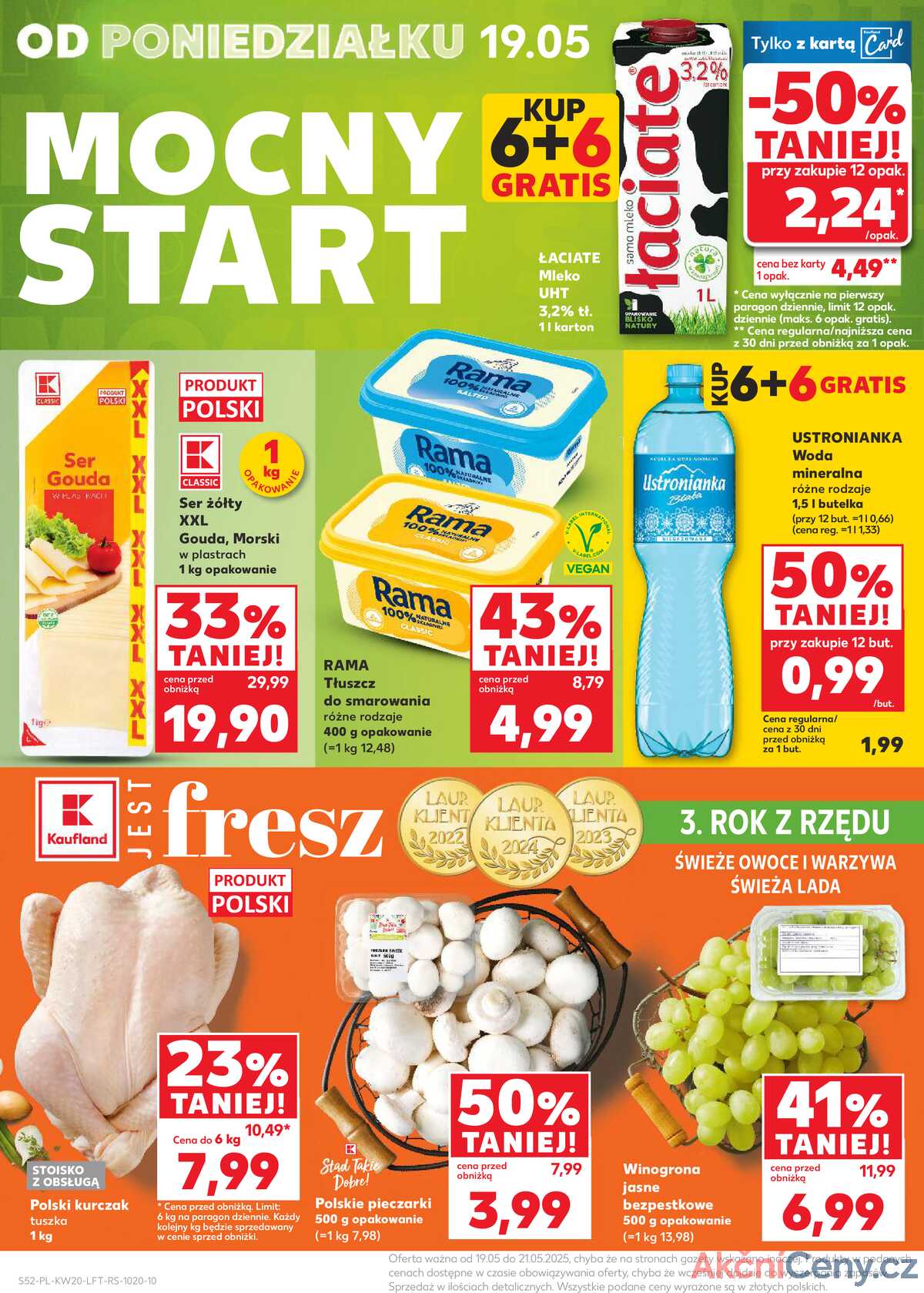 Leták Kaufland Polsko 15.5.-21.5.2025 - Noviny týdne strana 52