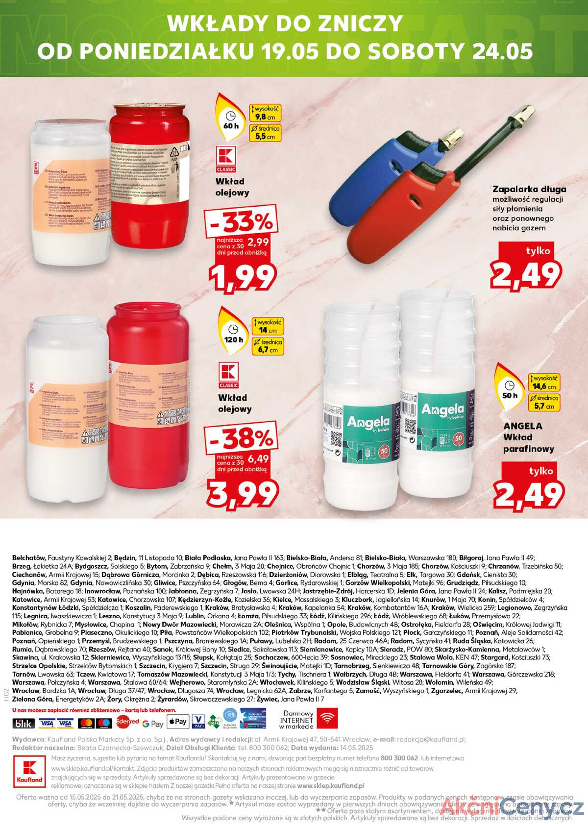Leták Kaufland Polsko 15.5.-21.5.2025 strana 26