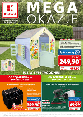 Leták Kaufland Polsko 15.5.-21.5.2025