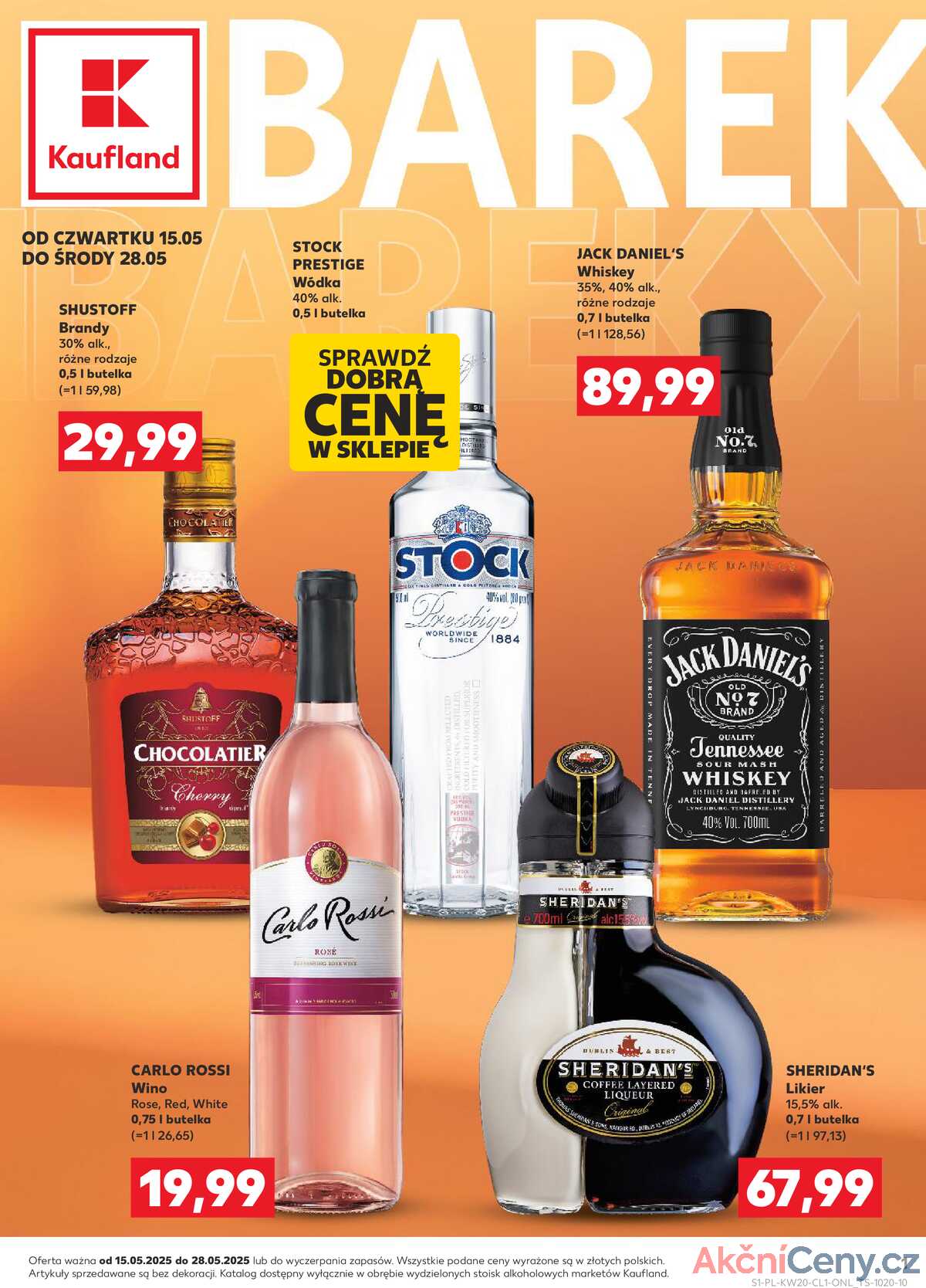 Leták Kaufland Polsko 15.5.-28.5.2025 - Bar Kaufland strana 1