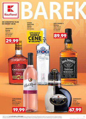 Leták Kaufland Polsko 15.5.-28.5.2025 - Bar Kaufland