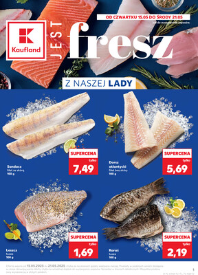 Leták Kaufland Polsko 15.5.-21.5.2025