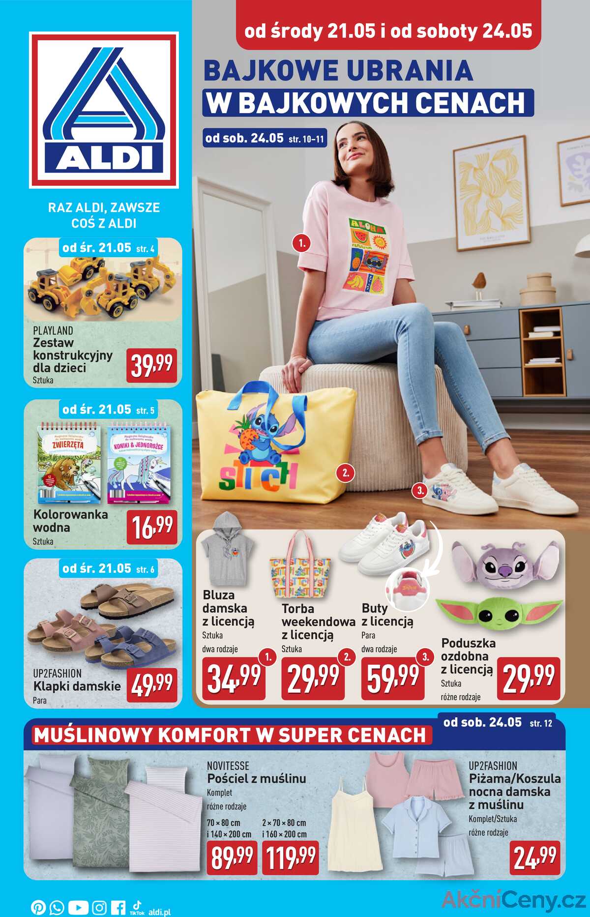 Leták Aldi Polsko 21.5.-27.5.2025 - Průmyslové výrobky strana 1