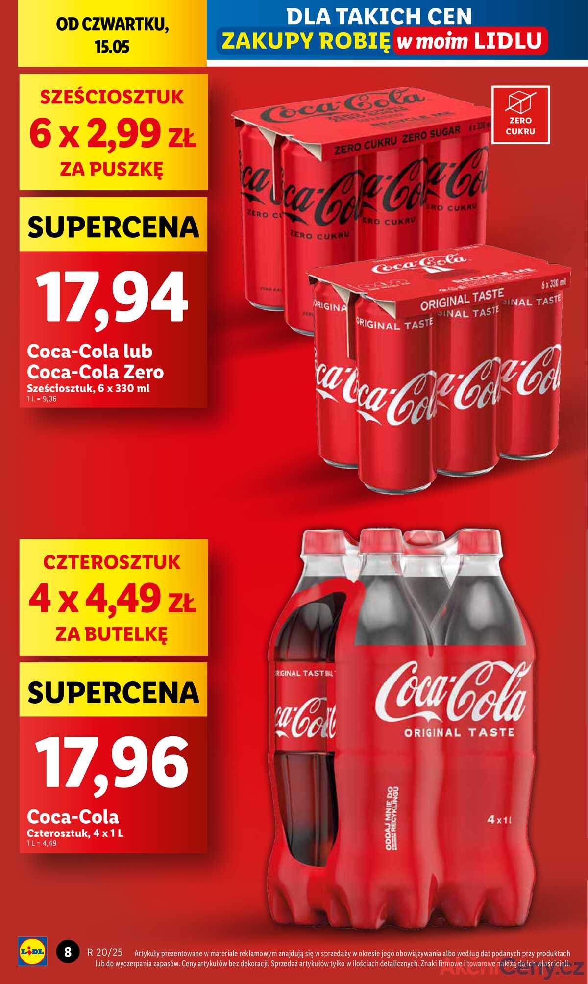 Leták Lidl Polsko 15.5.-17.5.2025 strana 8