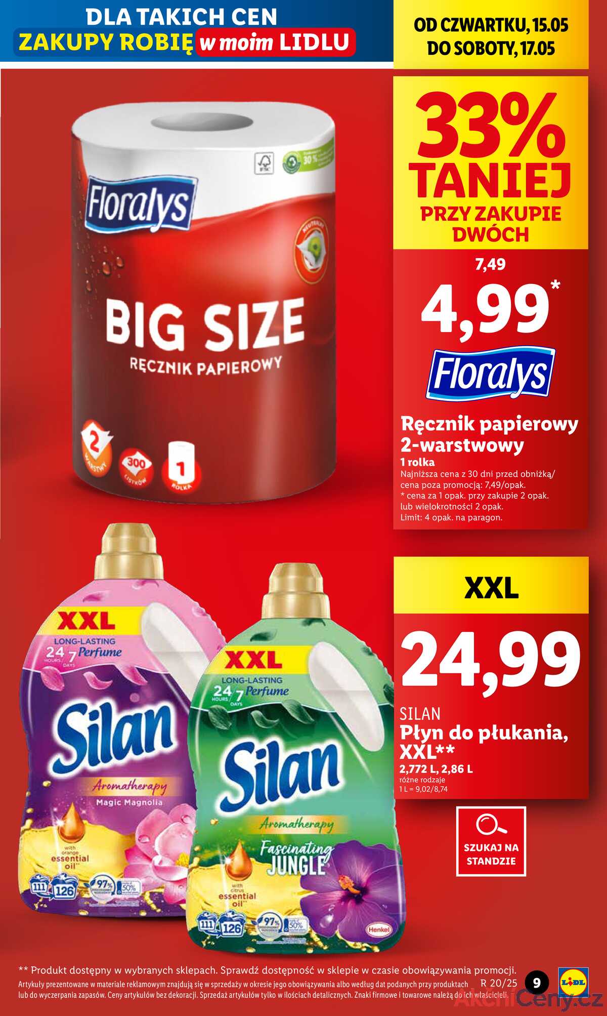 Leták Lidl Polsko 15.5.-17.5.2025 strana 9
