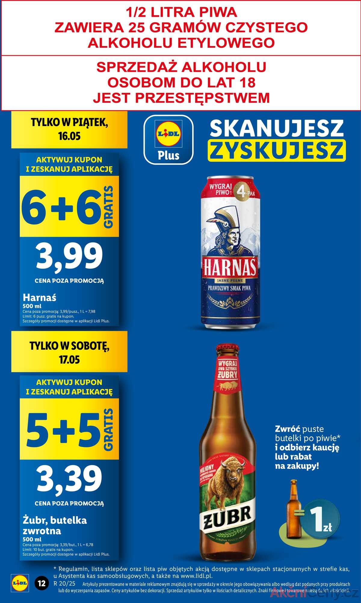 Leták Lidl Polsko 15.5.-17.5.2025 strana 12