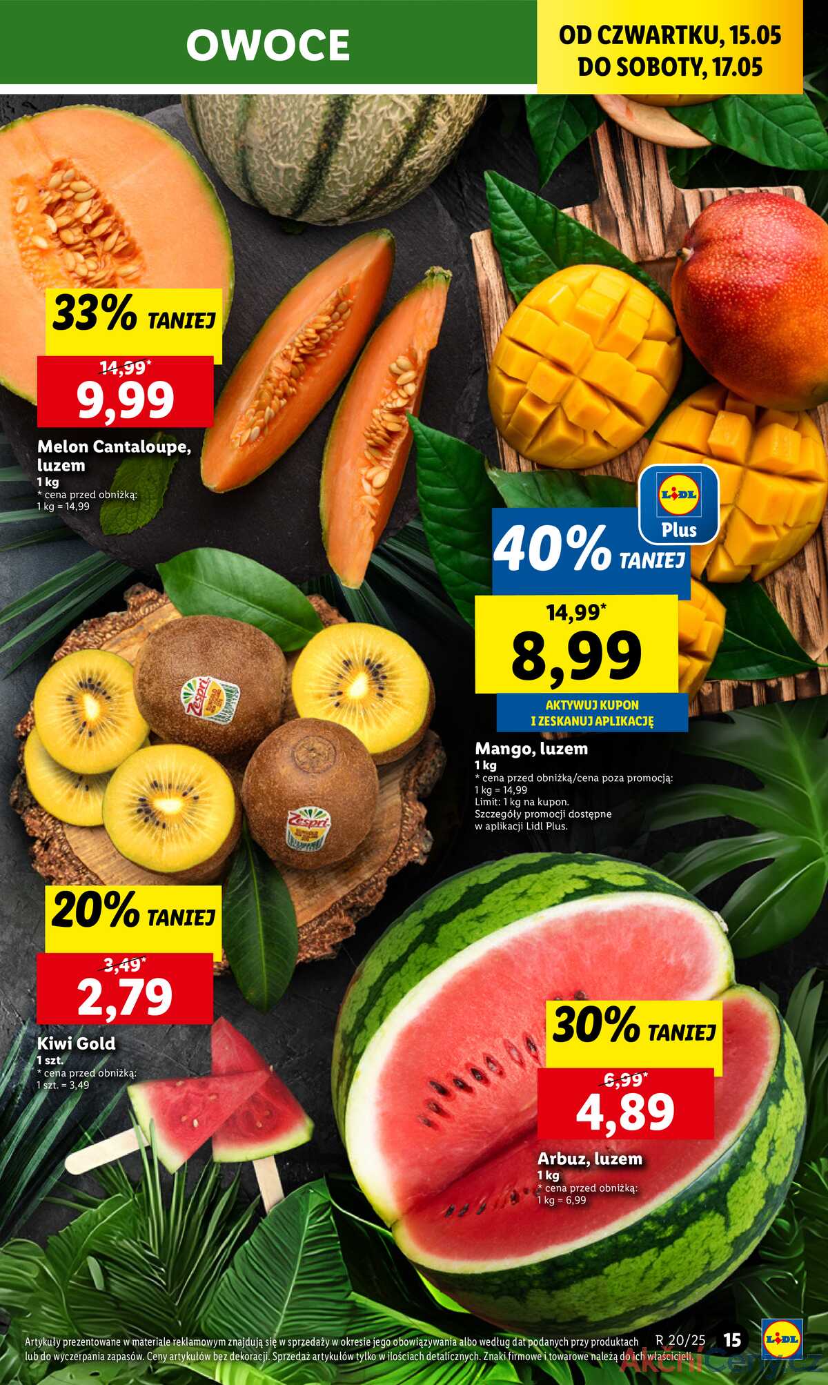 Leták Lidl Polsko 15.5.-17.5.2025 strana 17