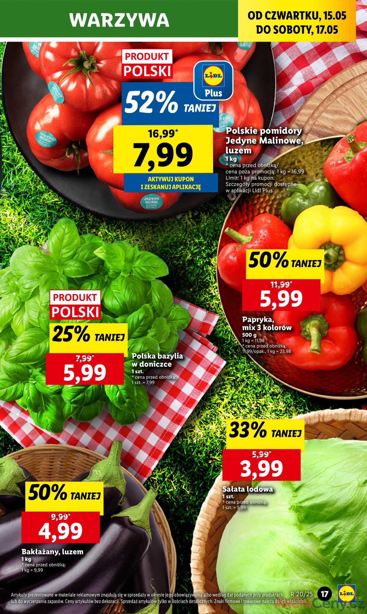 Leták Lidl Polsko 15.5.-17.5.2025 strana 19