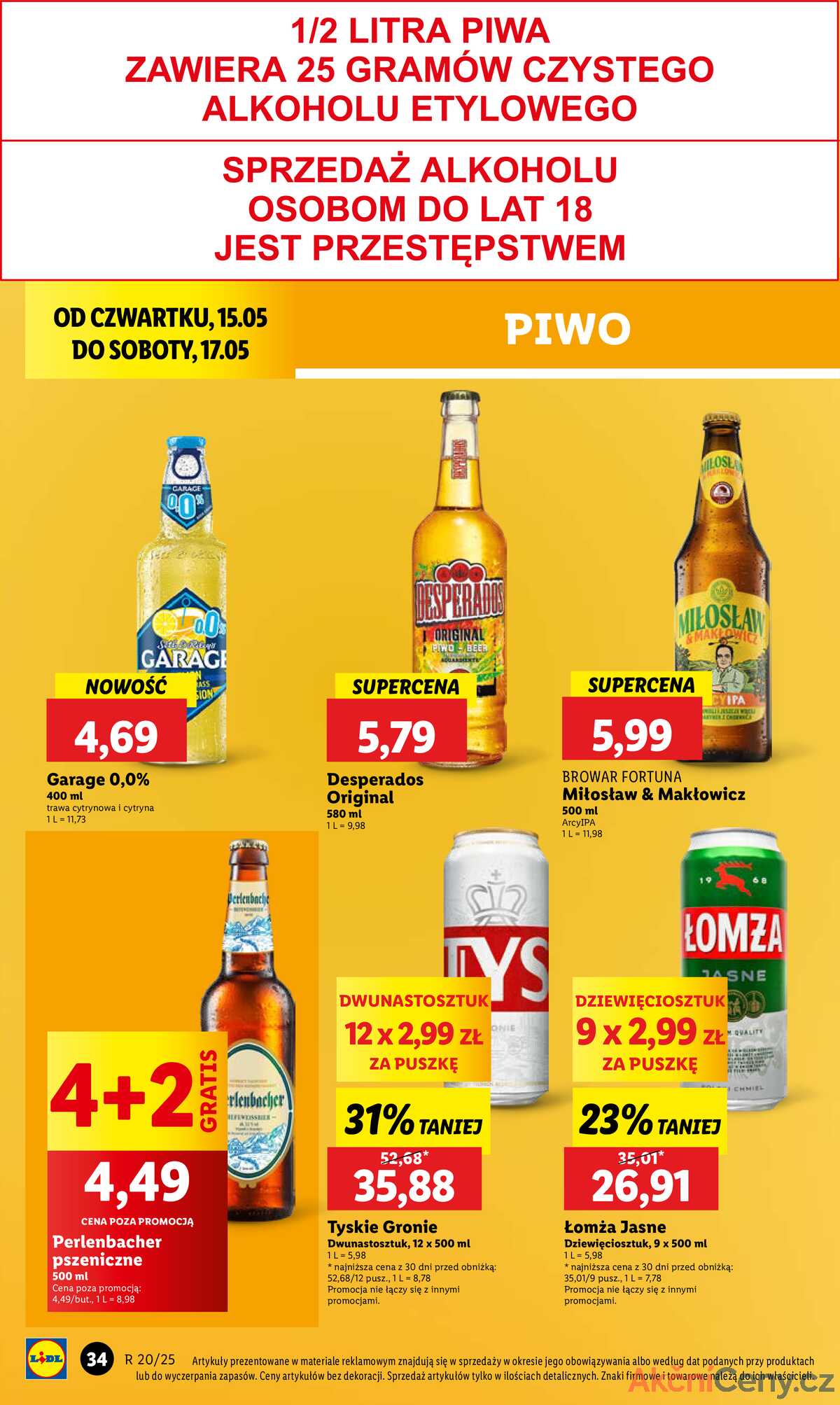 Leták Lidl Polsko 15.5.-17.5.2025 strana 40