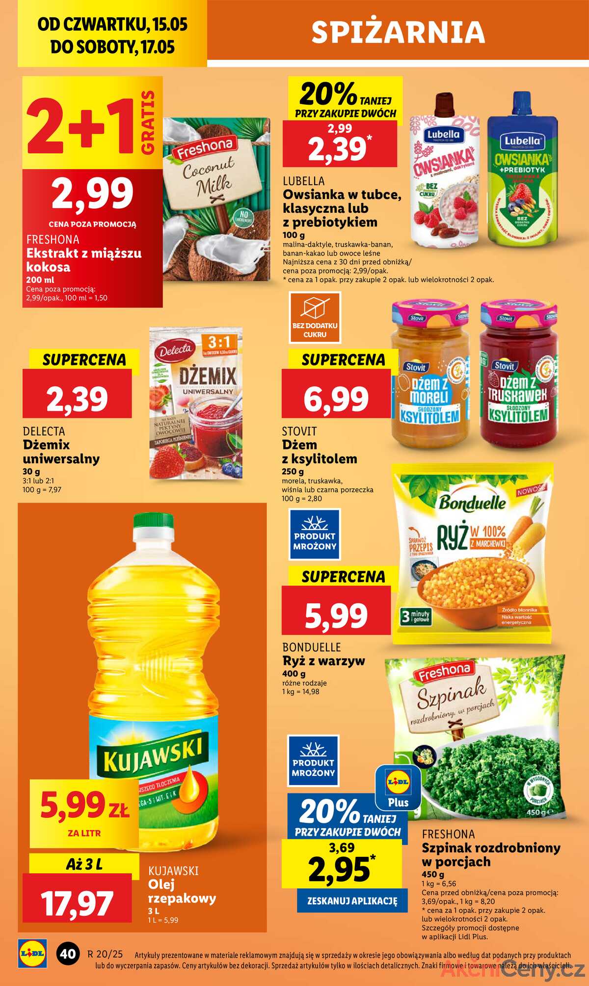 Leták Lidl Polsko 15.5.-17.5.2025 strana 46