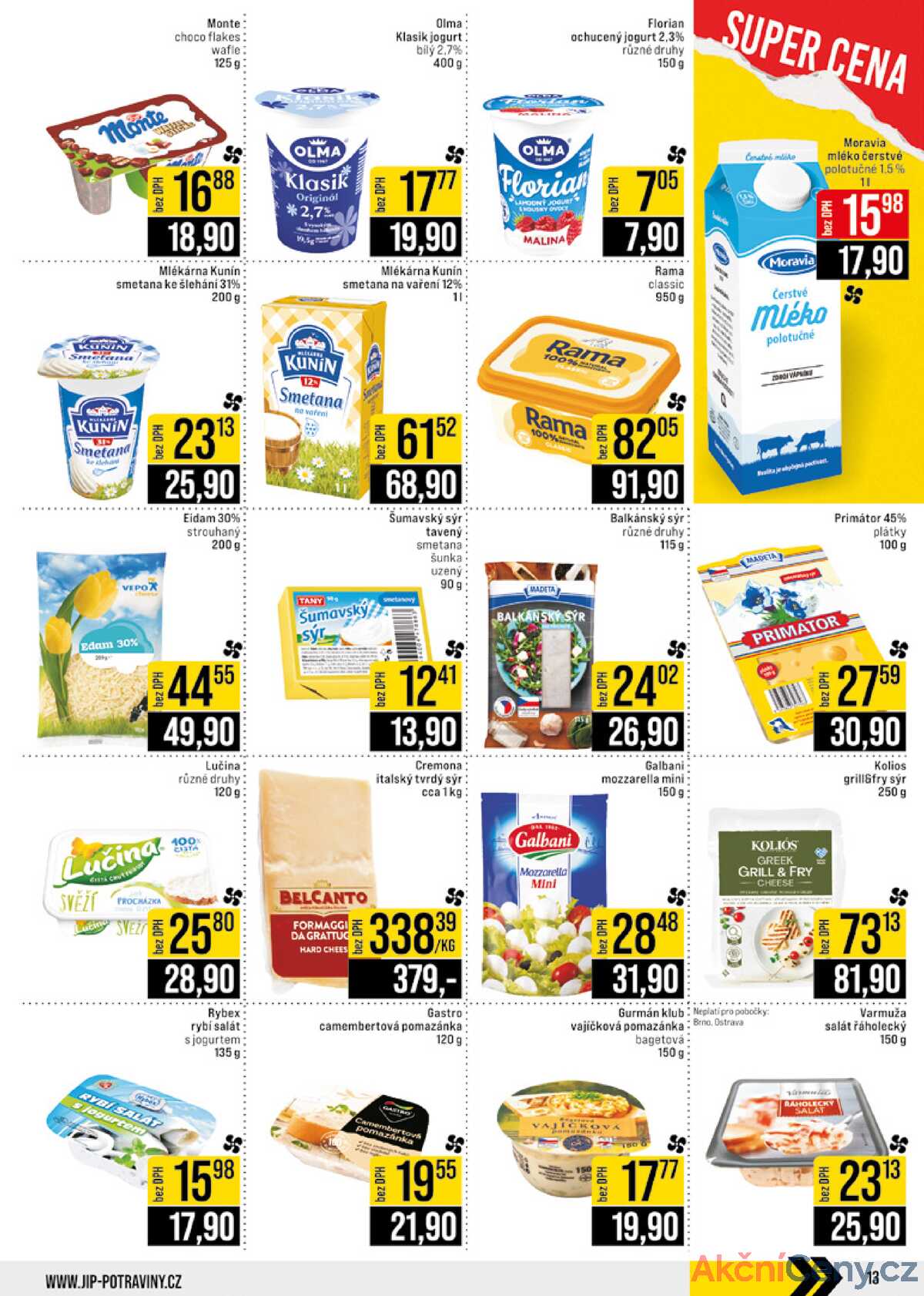 JIP Cash & Carry Brno, Praha, Ostrava od 14.5. do 20.5.2025 strana 13