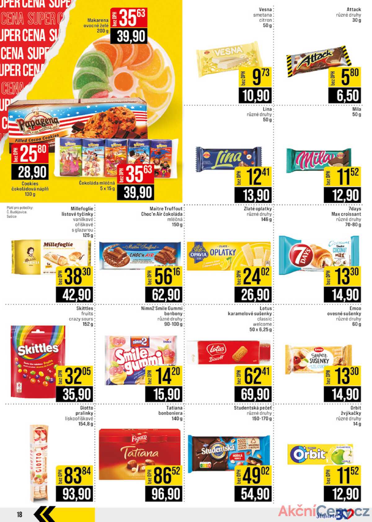JIP Cash & Carry České Budějovice, Most, Náchod, Polička, Sušice a Svoboda nad Úpou od 14.5. do 20.5.2025 strana 18