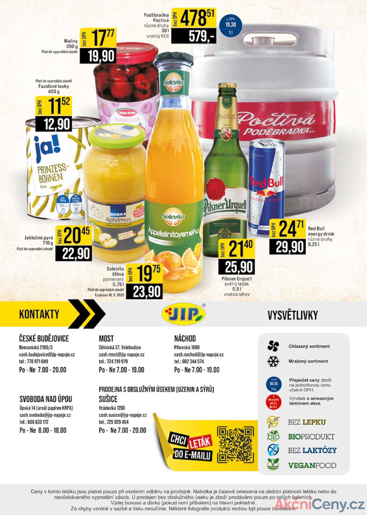 JIP Cash & Carry České Budějovice, Most, Náchod, Polička, Sušice a Svoboda nad Úpou od 14.5. do 20.5.2025 strana 28