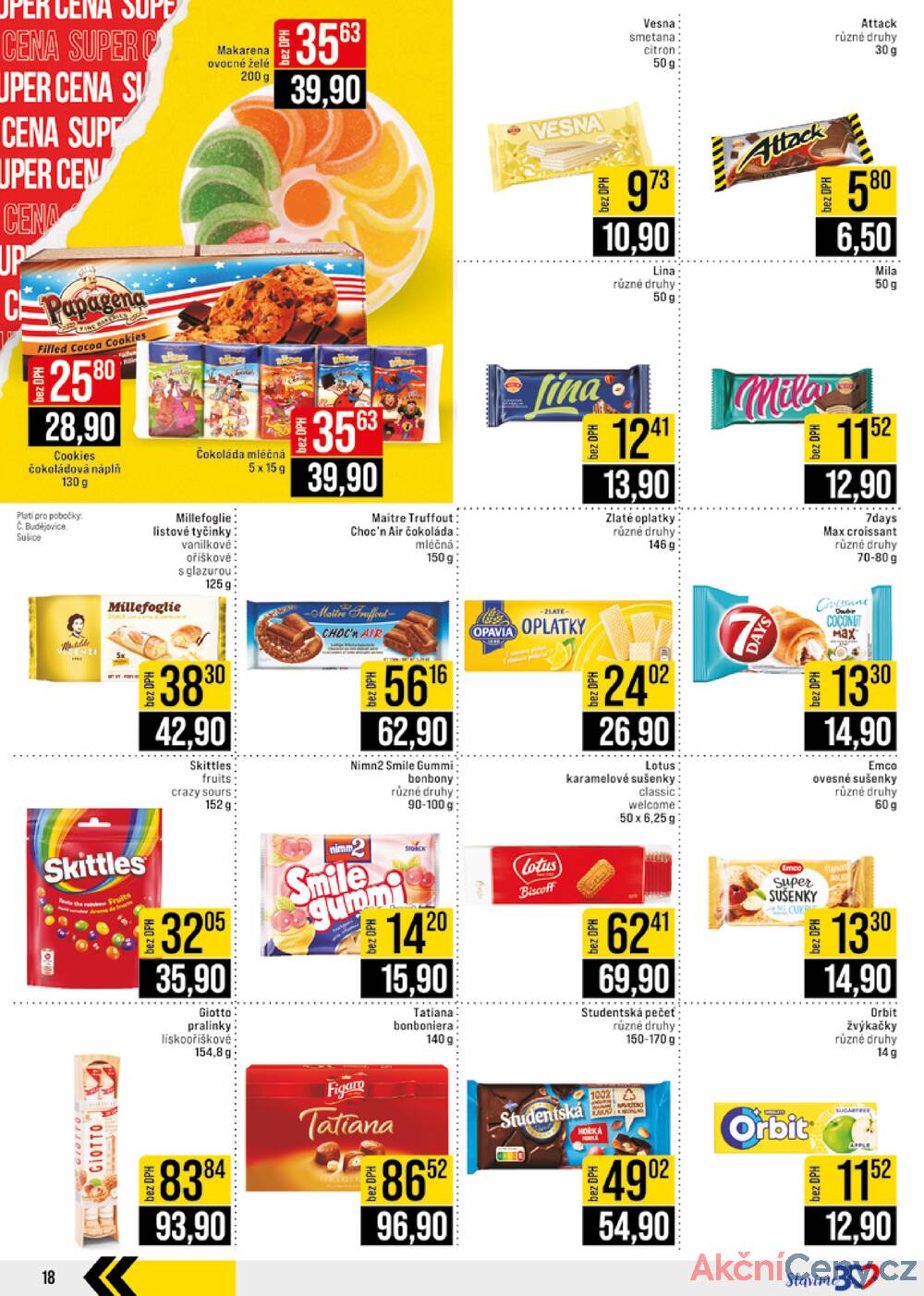 Leták JIP - JIP Cash & Carry České Budějovice, Most, Náchod, Polička, Sušice a Svoboda nad Úpou od 14.5. do 20.5.2025 - strana 18 Leták JIP - JIP Cash & Carry České Budějovice, Most, Náchod, Polička, Sušice a Svoboda nad Úpou od 14.5. do 20.5.2025 - strana 18
