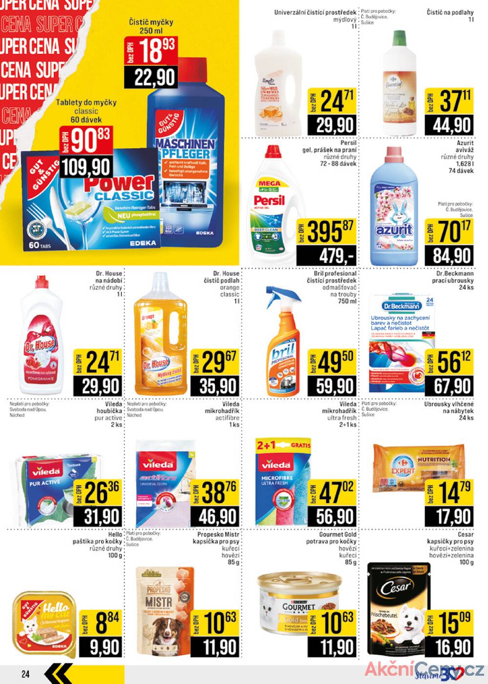Leták JIP - JIP Cash & Carry České Budějovice, Most, Náchod, Polička, Sušice a Svoboda nad Úpou od 14.5. do 20.5.2025 - strana 24 Leták JIP - JIP Cash & Carry České Budějovice, Most, Náchod, Polička, Sušice a Svoboda nad Úpou od 14.5. do 20.5.2025 - strana 24
