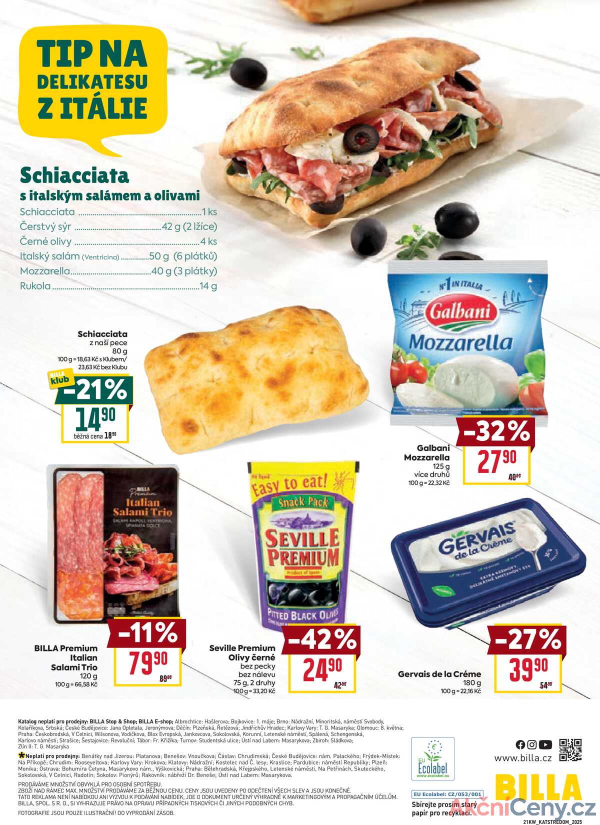 Billa katalog Středomoří od 21.5. do 10.6.2025 strana 28