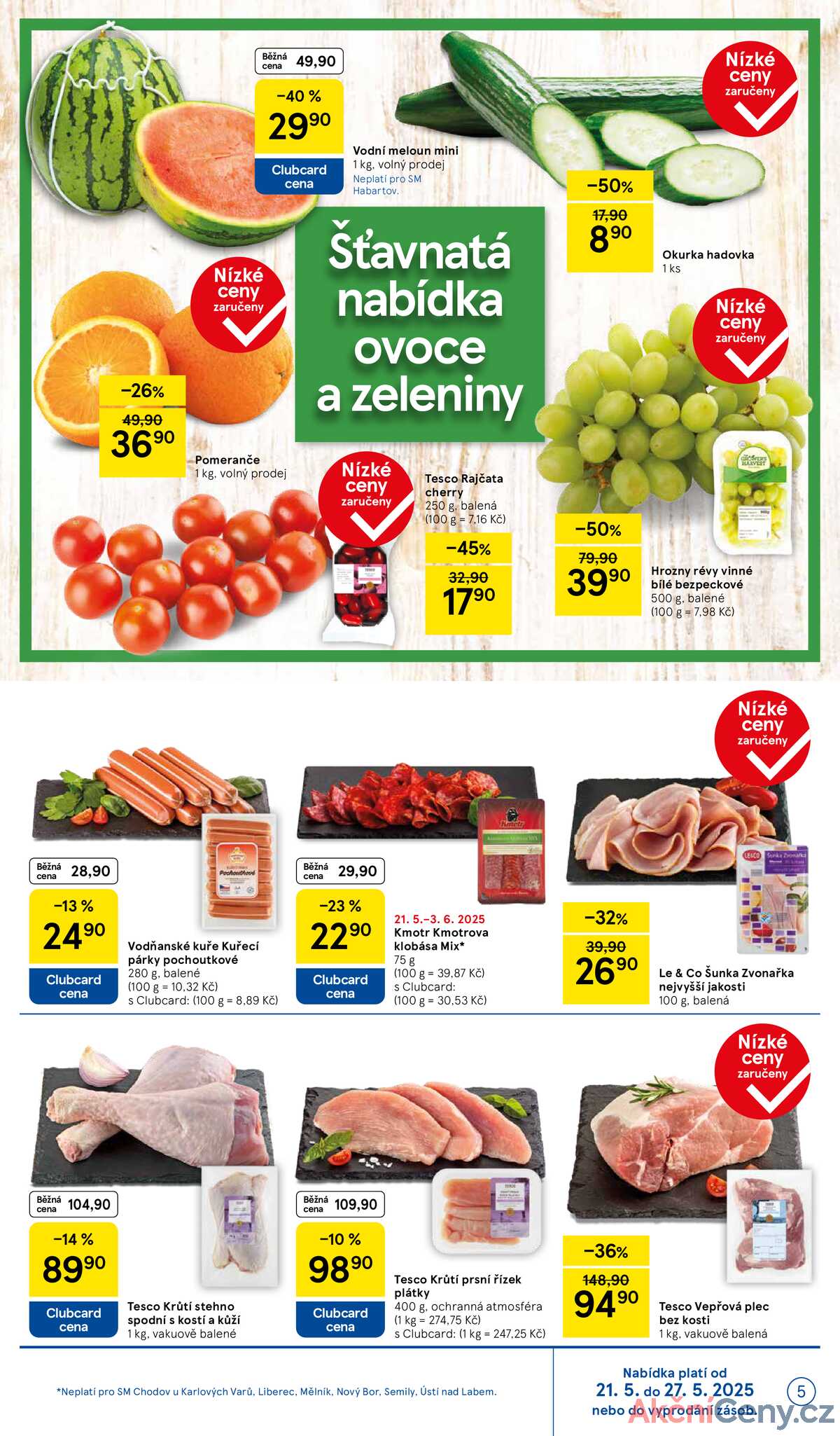 Tesco supermarkety od 21.5. do 27.5.2025 strana 5