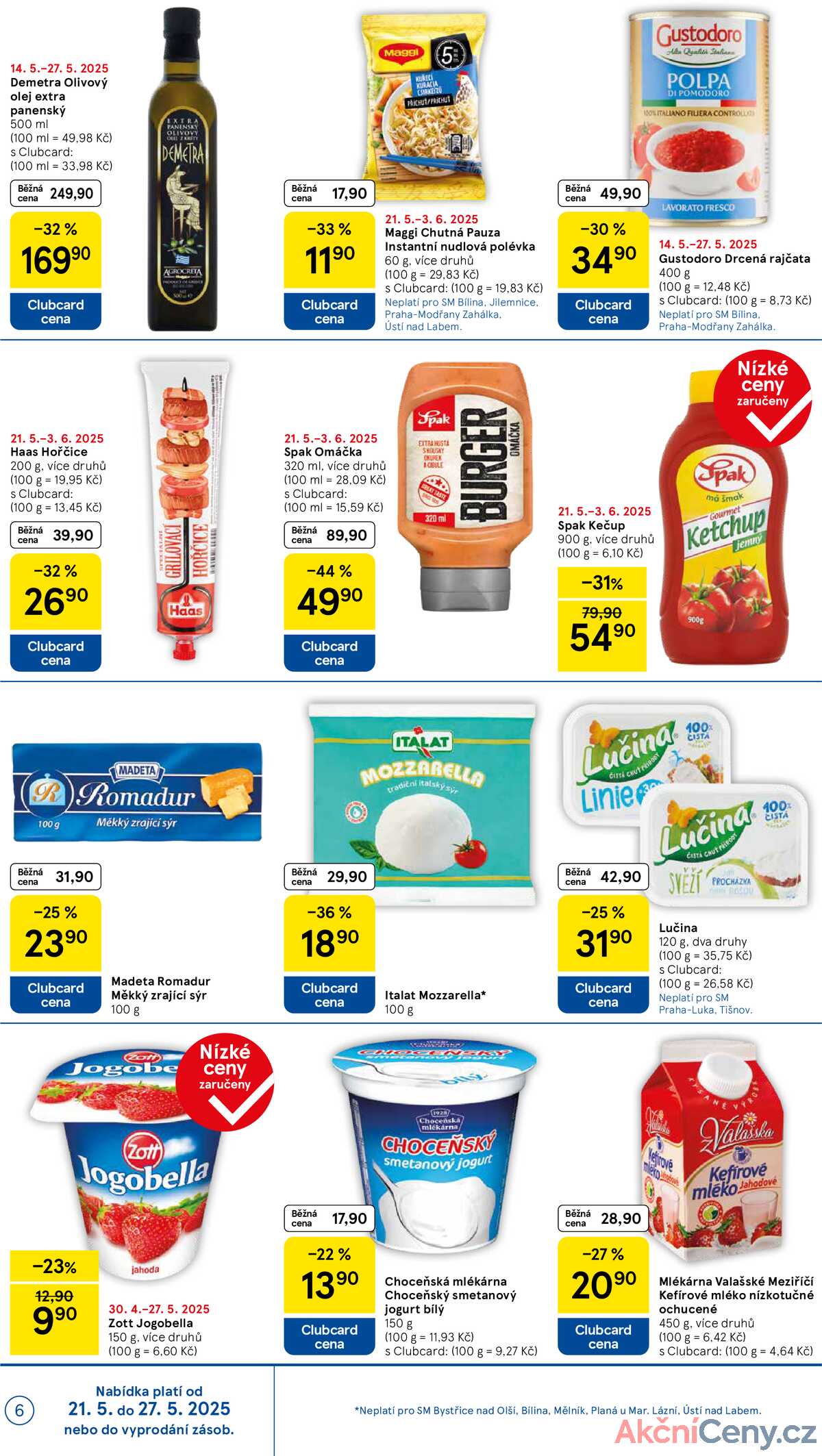 Tesco supermarkety od 21.5. do 27.5.2025 strana 6