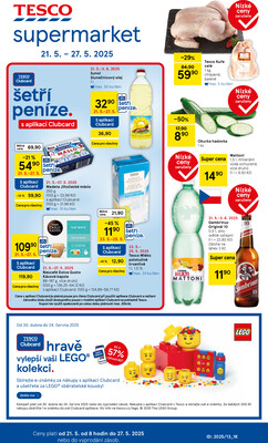 Tesco supermarkety od 21.5. do 27.5.2025