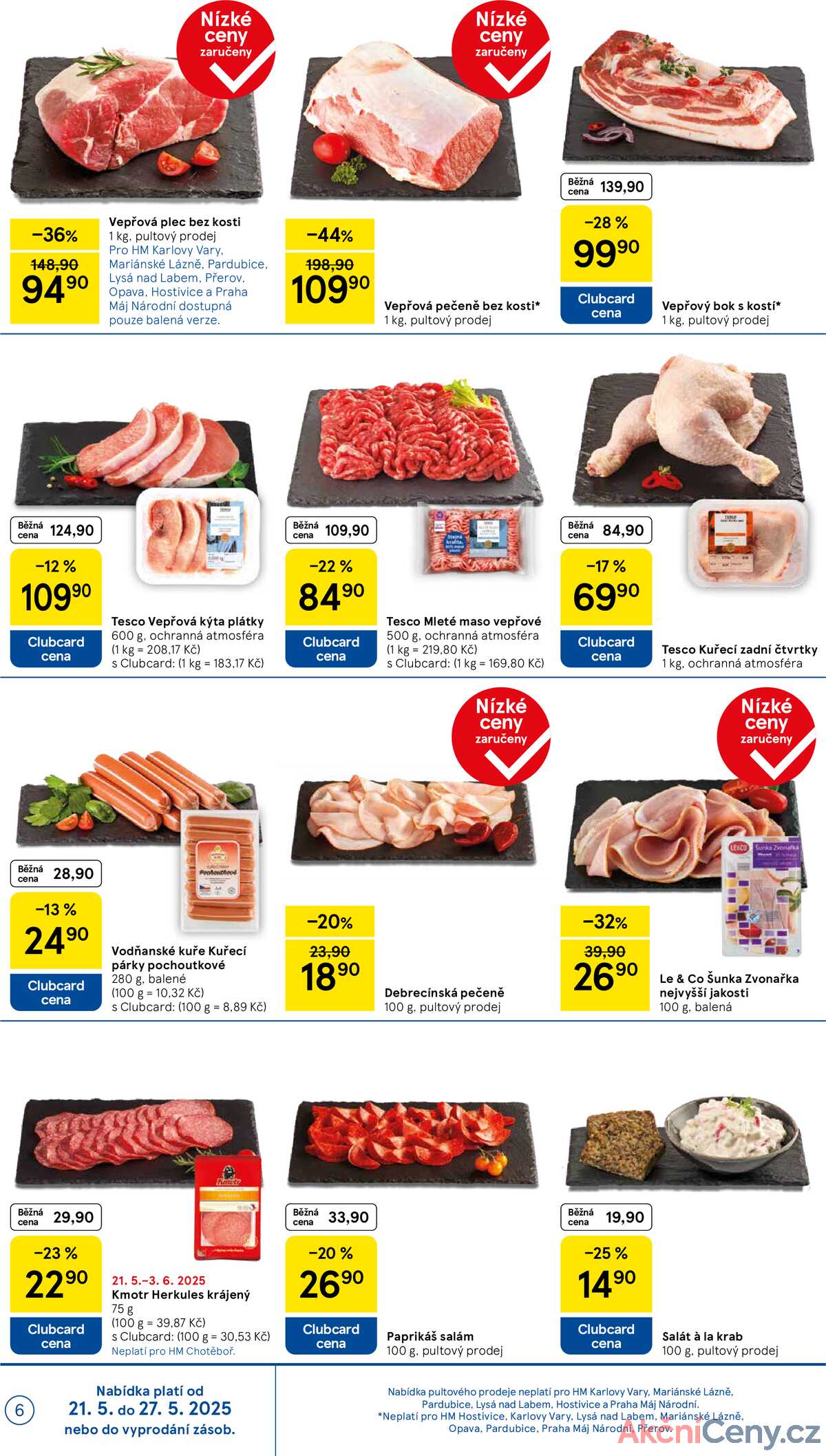 Tesco malé hypermarkety od 21.5. do 27.5.2025 strana 6