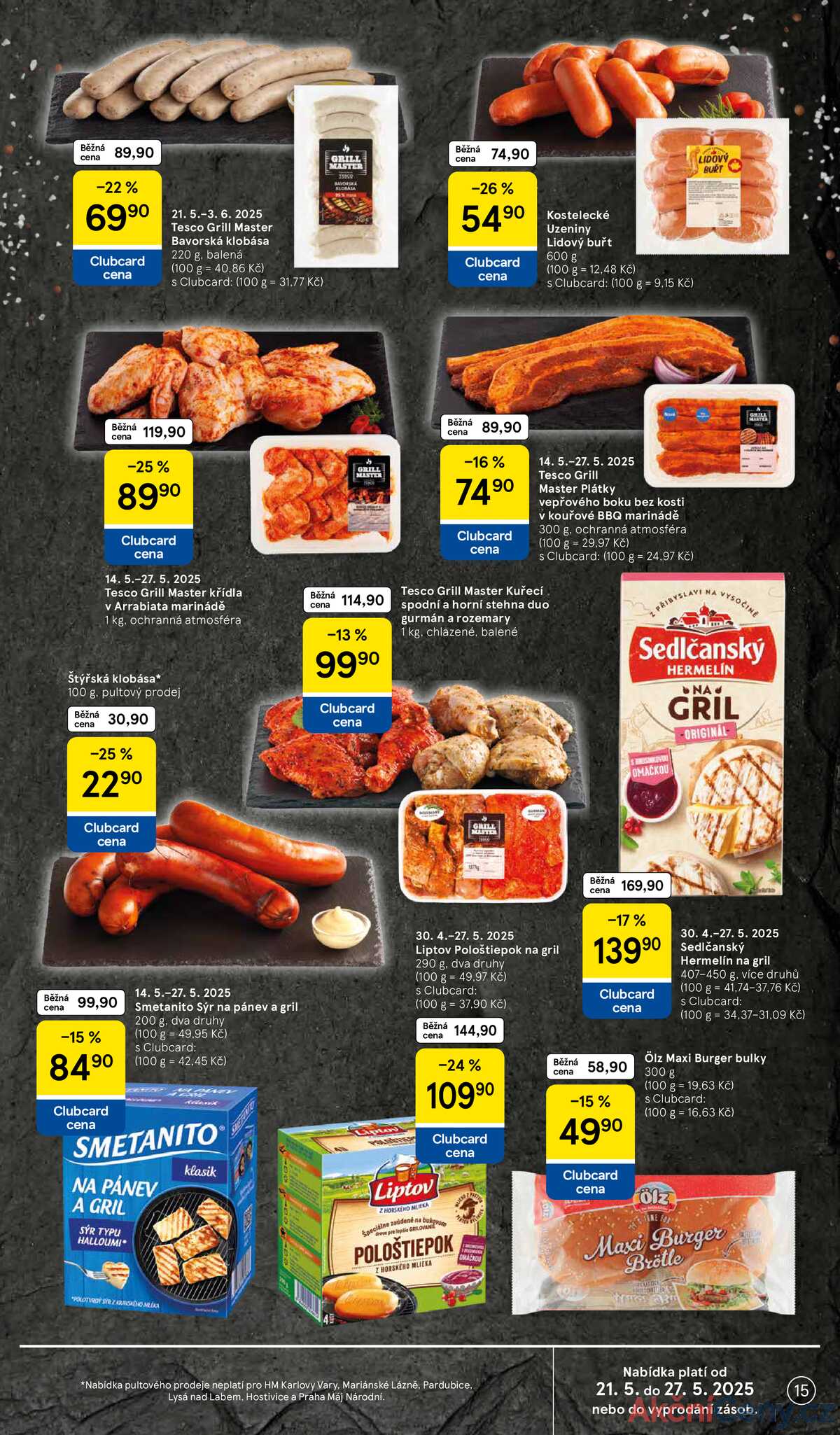 Tesco malé hypermarkety od 21.5. do 27.5.2025 strana 15