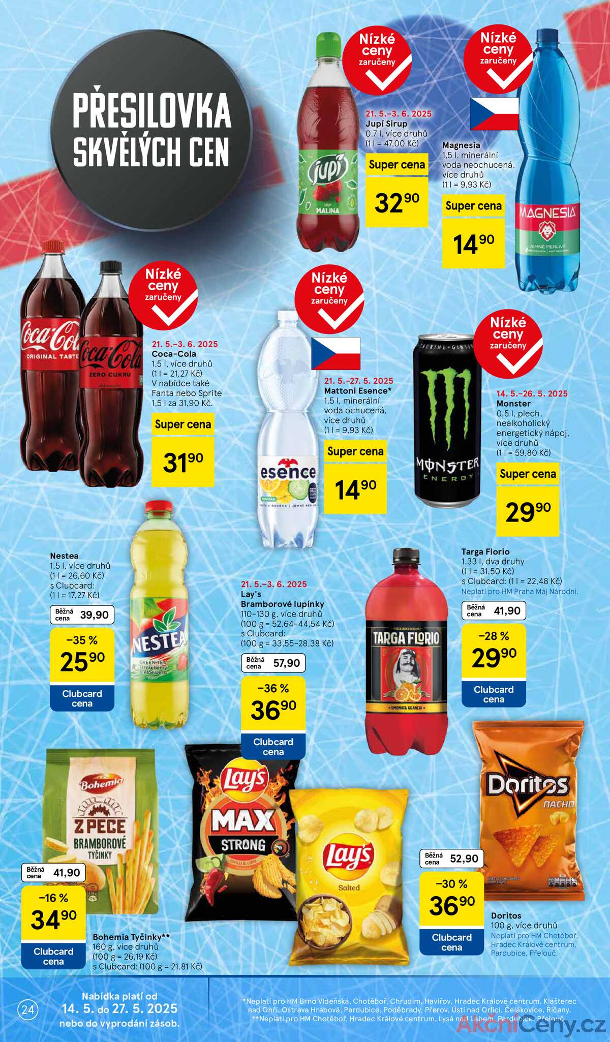 Tesco malé hypermarkety od 21.5. do 27.5.2025 strana 24
