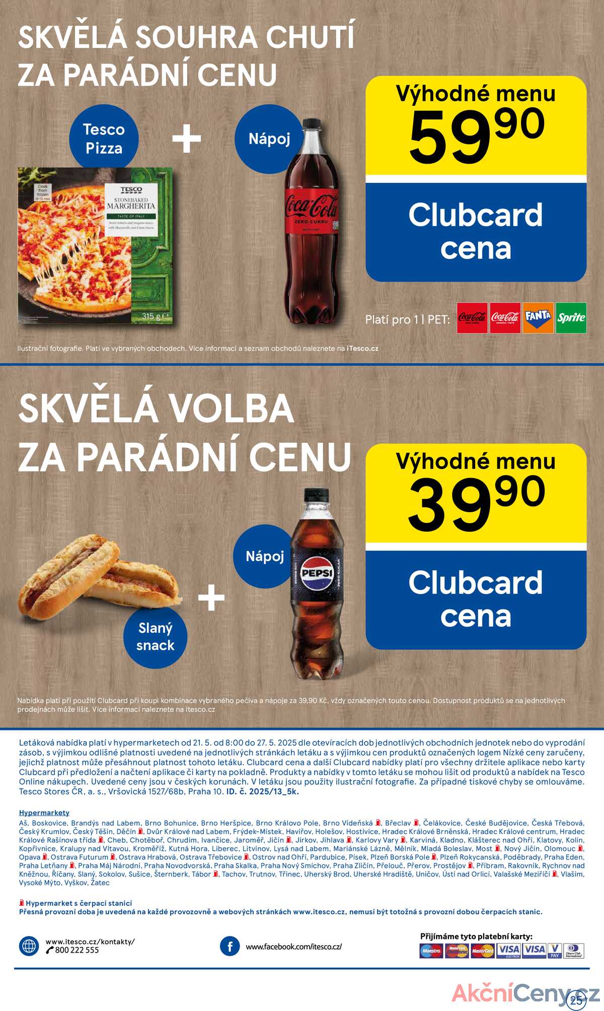Tesco malé hypermarkety od 21.5. do 27.5.2025 strana 25