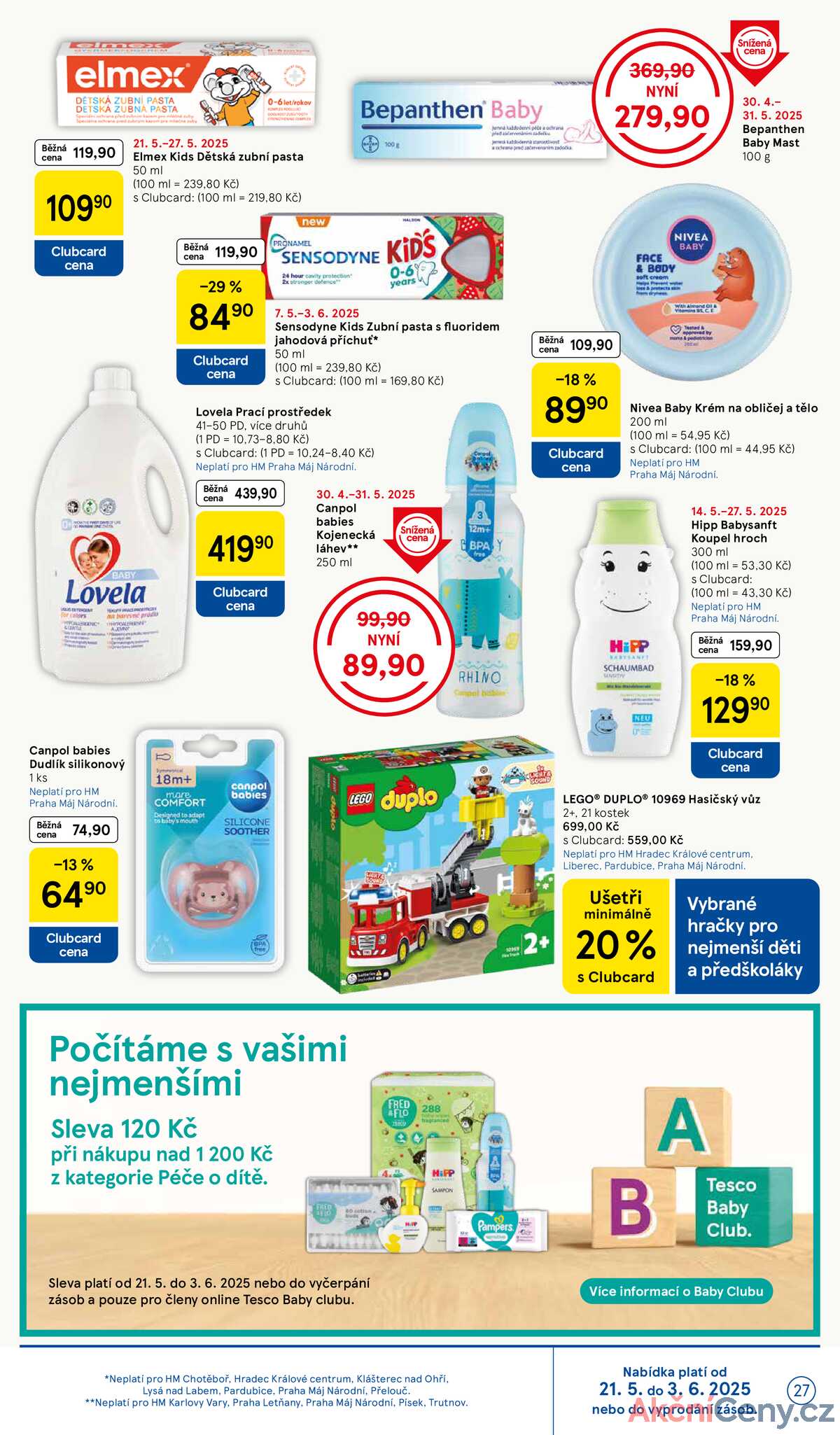 Tesco malé hypermarkety od 21.5. do 27.5.2025 strana 27